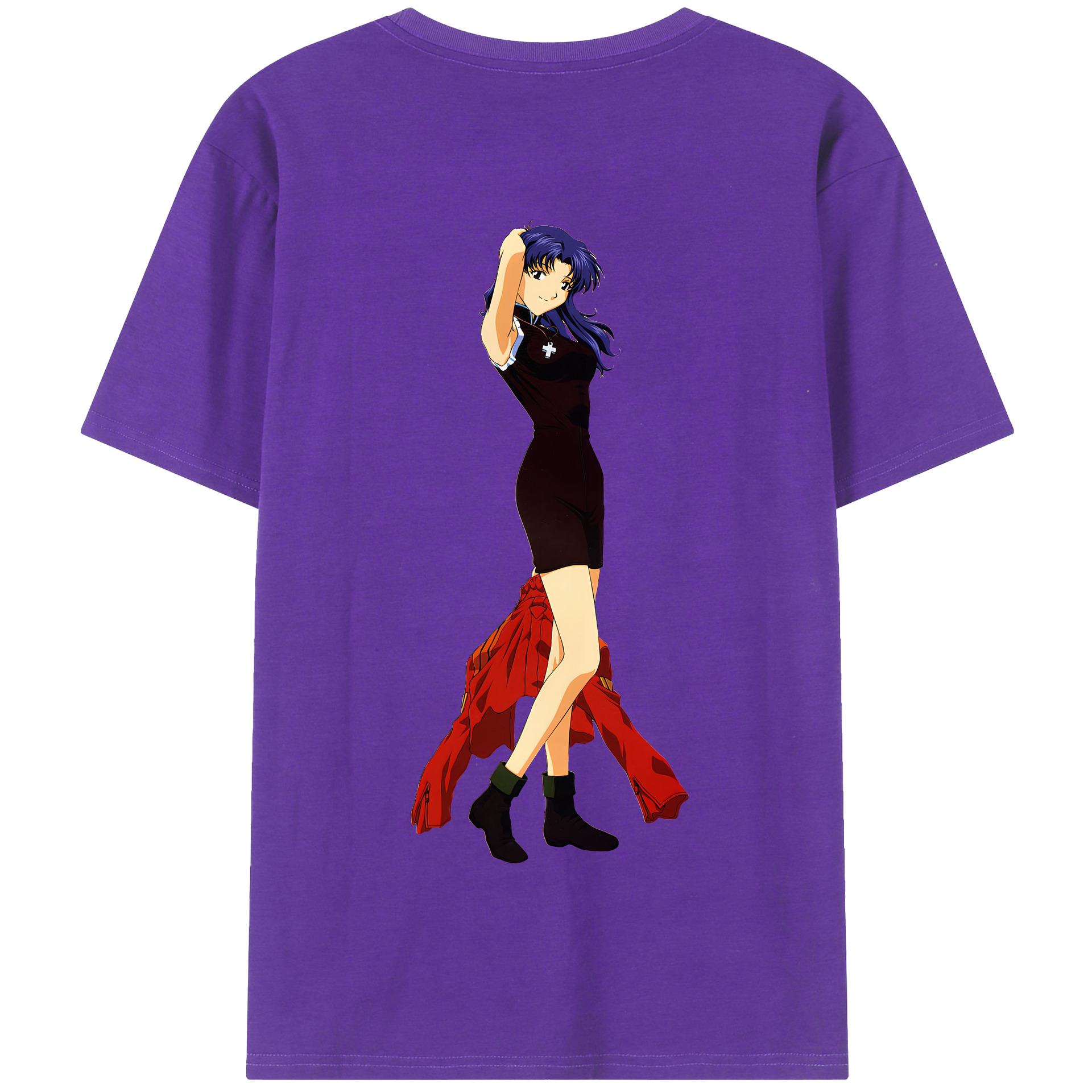 （画像用） EVA 新世紀エヴァンゲリオン 綿100％半袖Tシャツ（背面プリント）