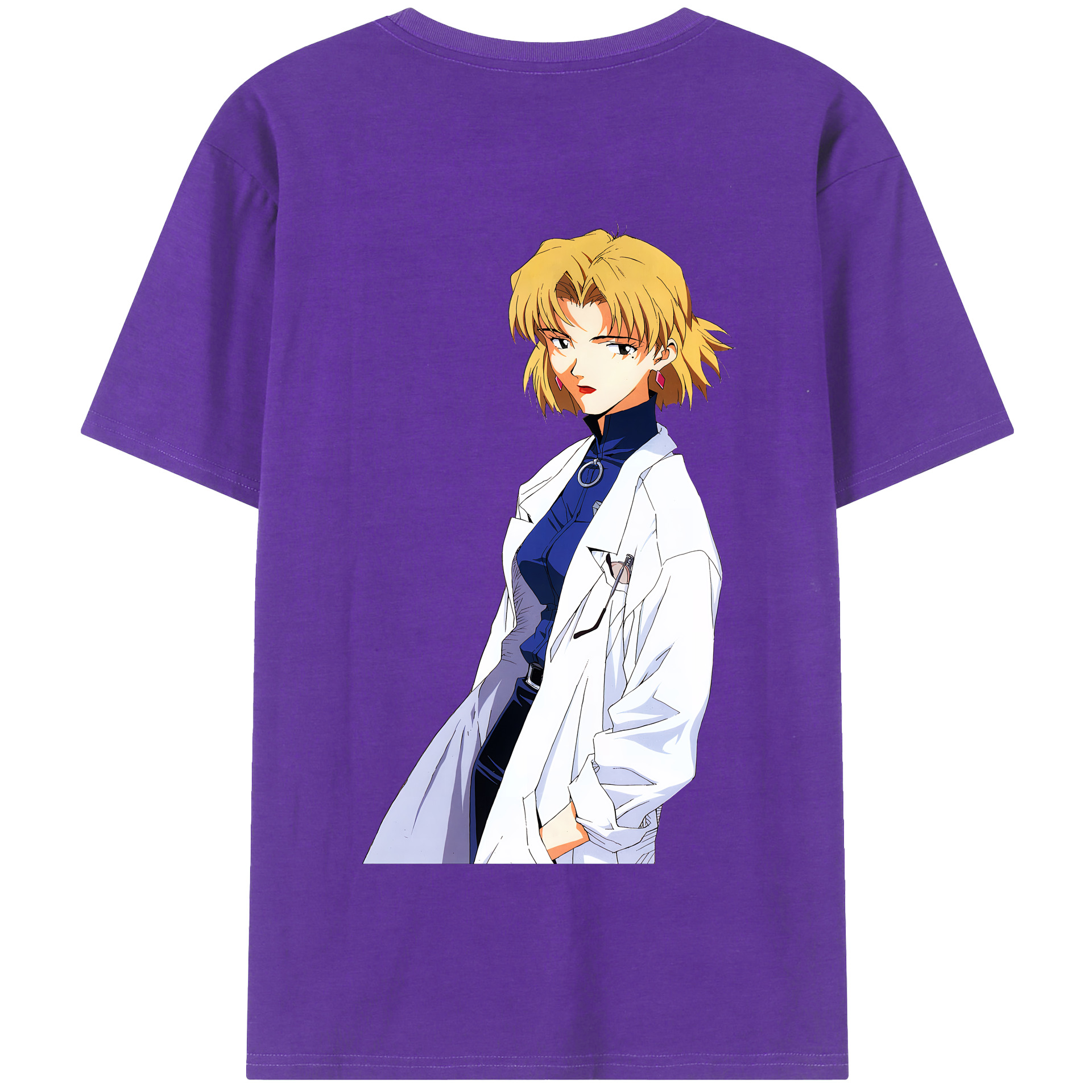 （画像用） EVA 新世紀エヴァンゲリオン 綿100％半袖Tシャツ（背面プリント）