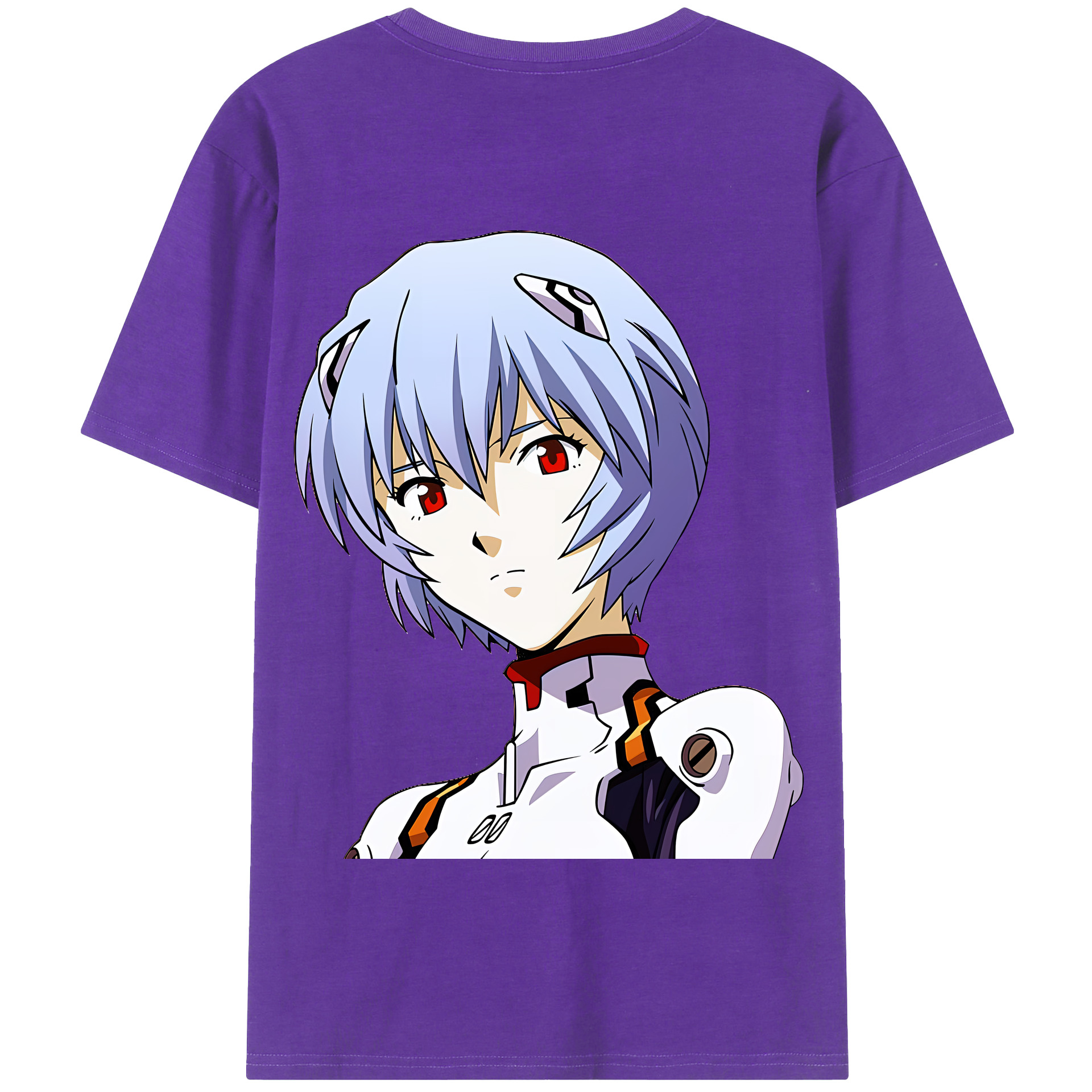 （画像用） EVA 新世紀エヴァンゲリオン 綿100％半袖Tシャツ（背面プリント）
