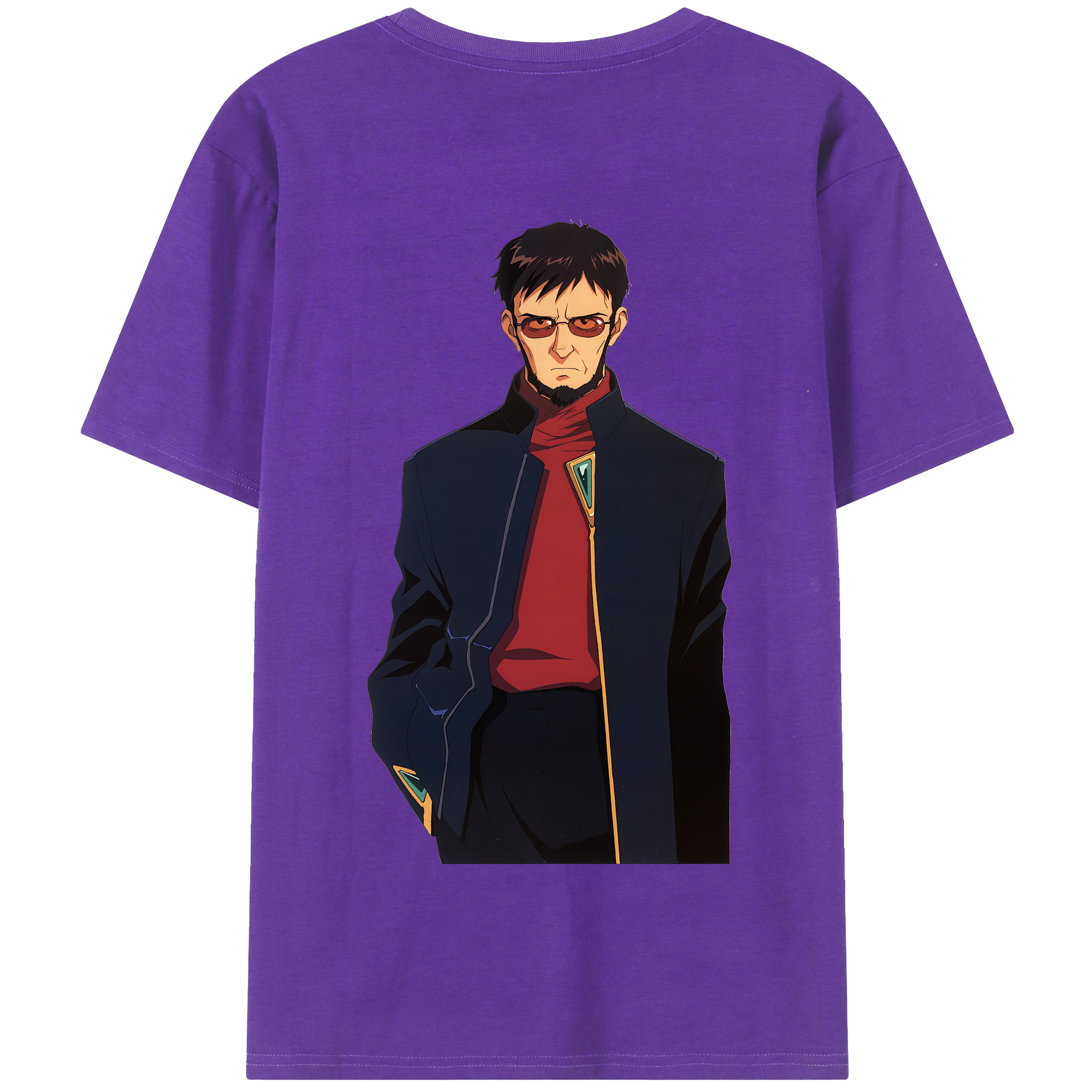 （画像用） EVA 新世紀エヴァンゲリオン 綿100％半袖Tシャツ（背面プリント）