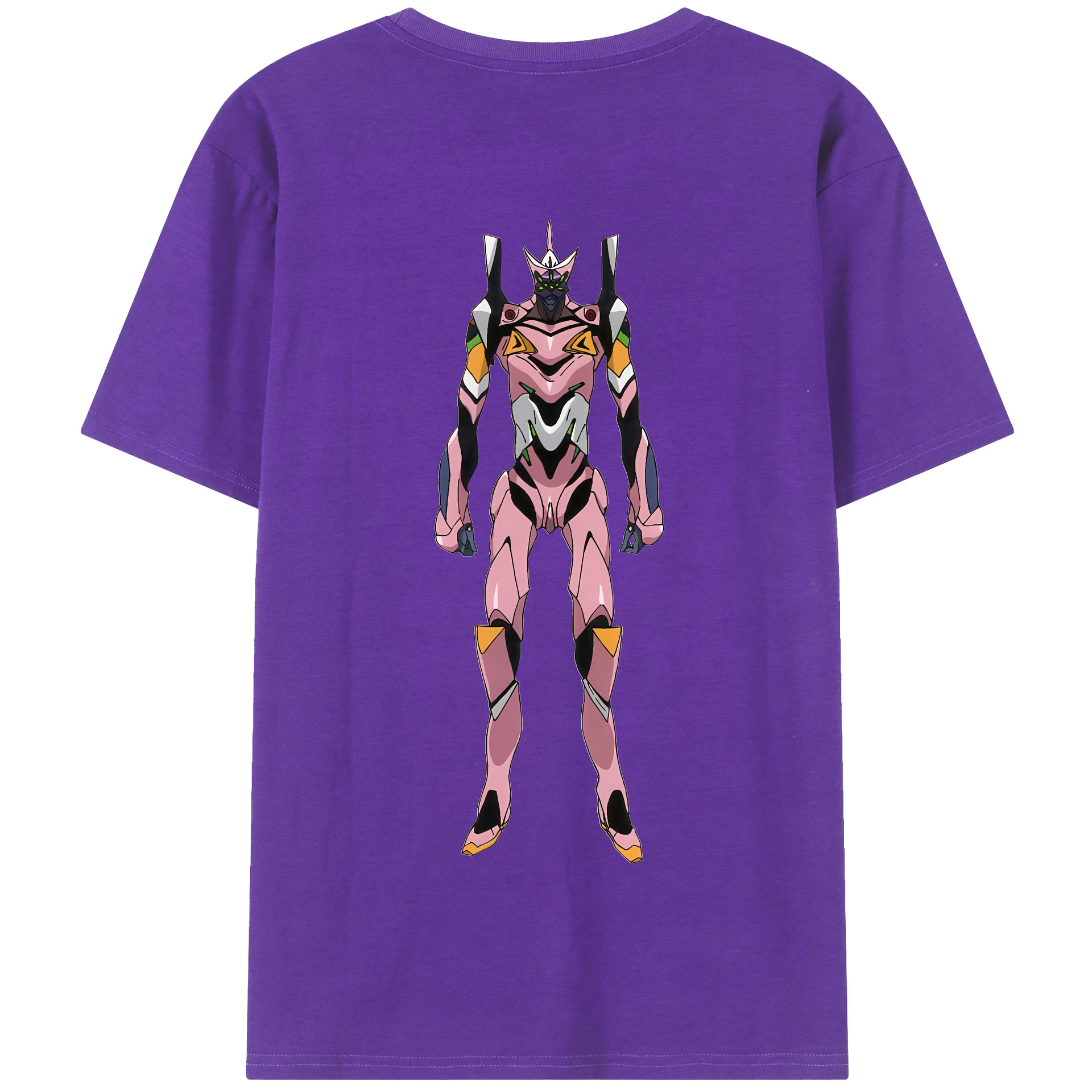（画像用） EVA 新世紀エヴァンゲリオン 綿100％半袖Tシャツ（背面プリント）