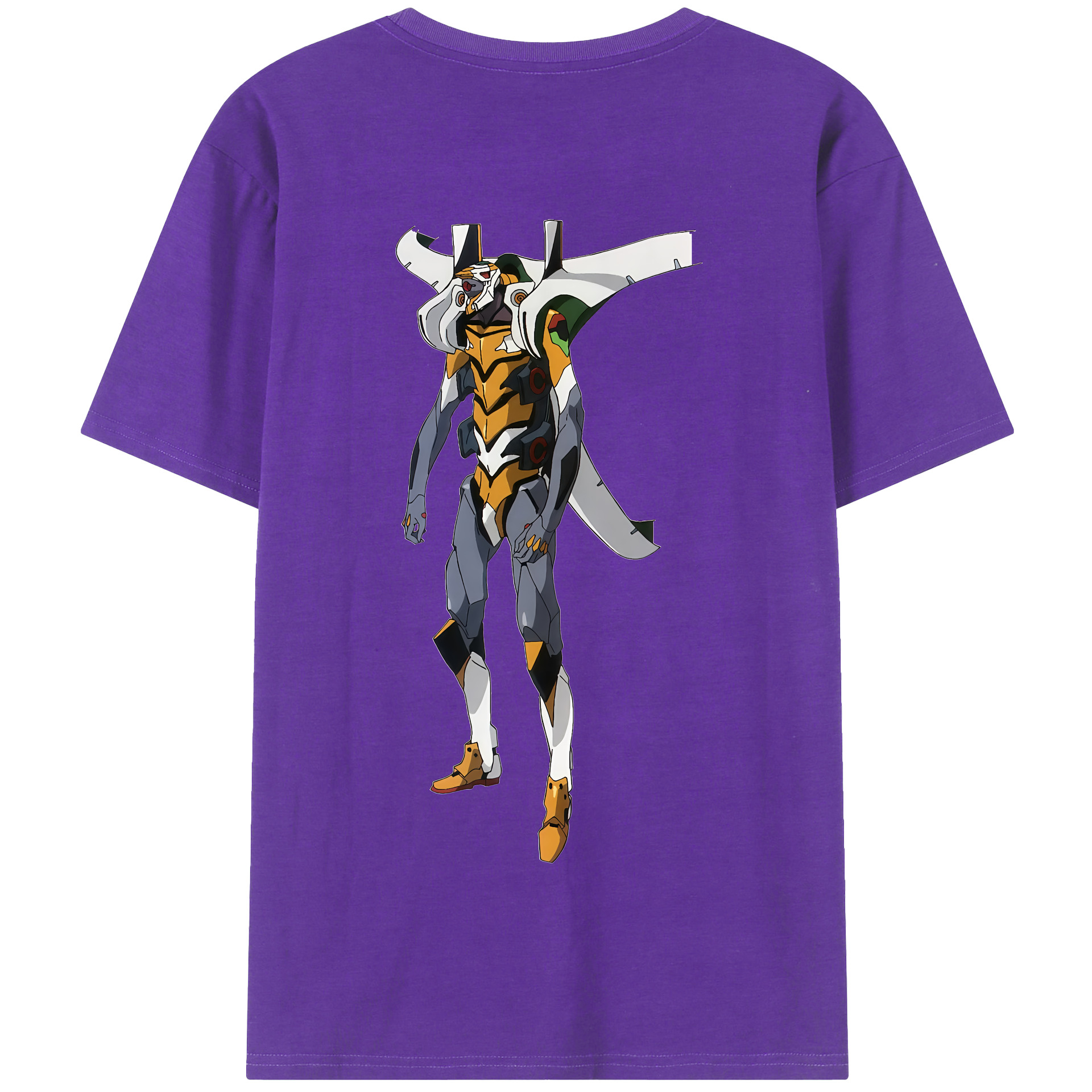 （画像用） EVA 新世紀エヴァンゲリオン 綿100％半袖Tシャツ（背面プリント）