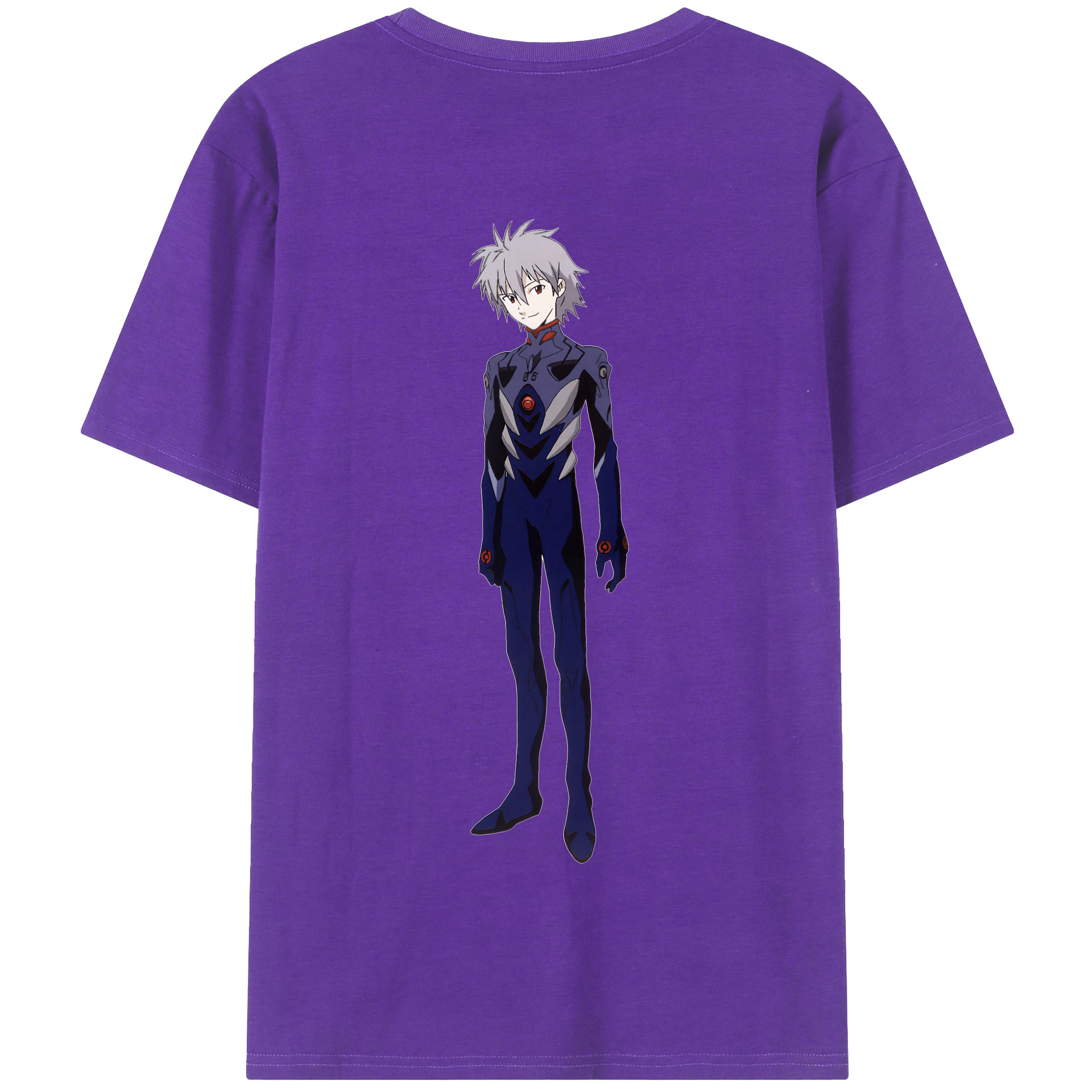 （画像用） EVA 新世紀エヴァンゲリオン 綿100％半袖Tシャツ（背面プリント）