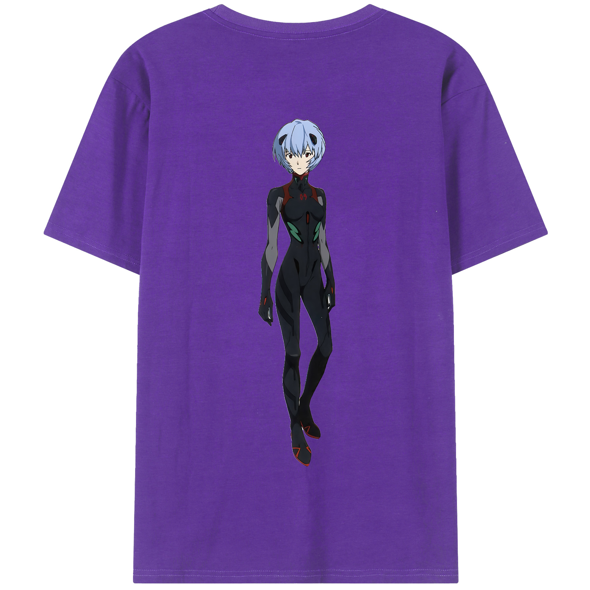 （画像用） EVA 新世紀エヴァンゲリオン 綿100％半袖Tシャツ（背面プリント）