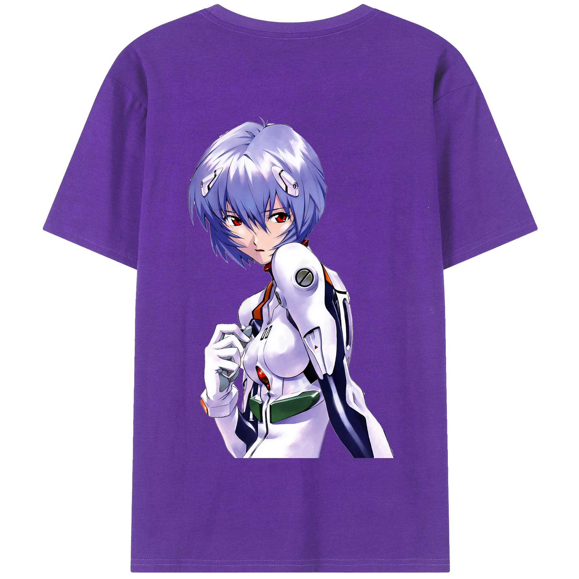 （画像用） EVA 新世紀エヴァンゲリオン 綿100％半袖Tシャツ（背面プリント）