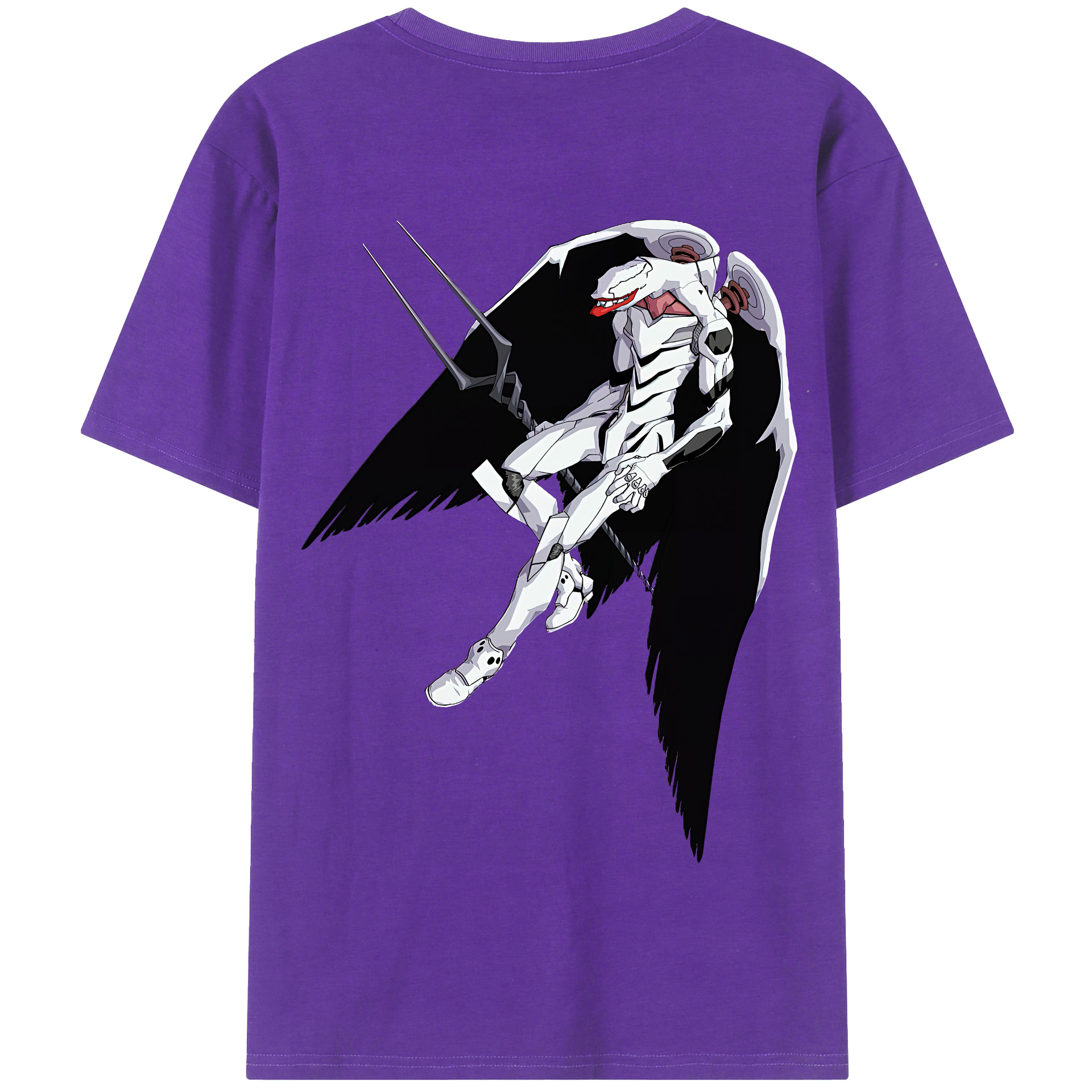 （画像用） EVA 新世紀エヴァンゲリオン 綿100％半袖Tシャツ（背面プリント）