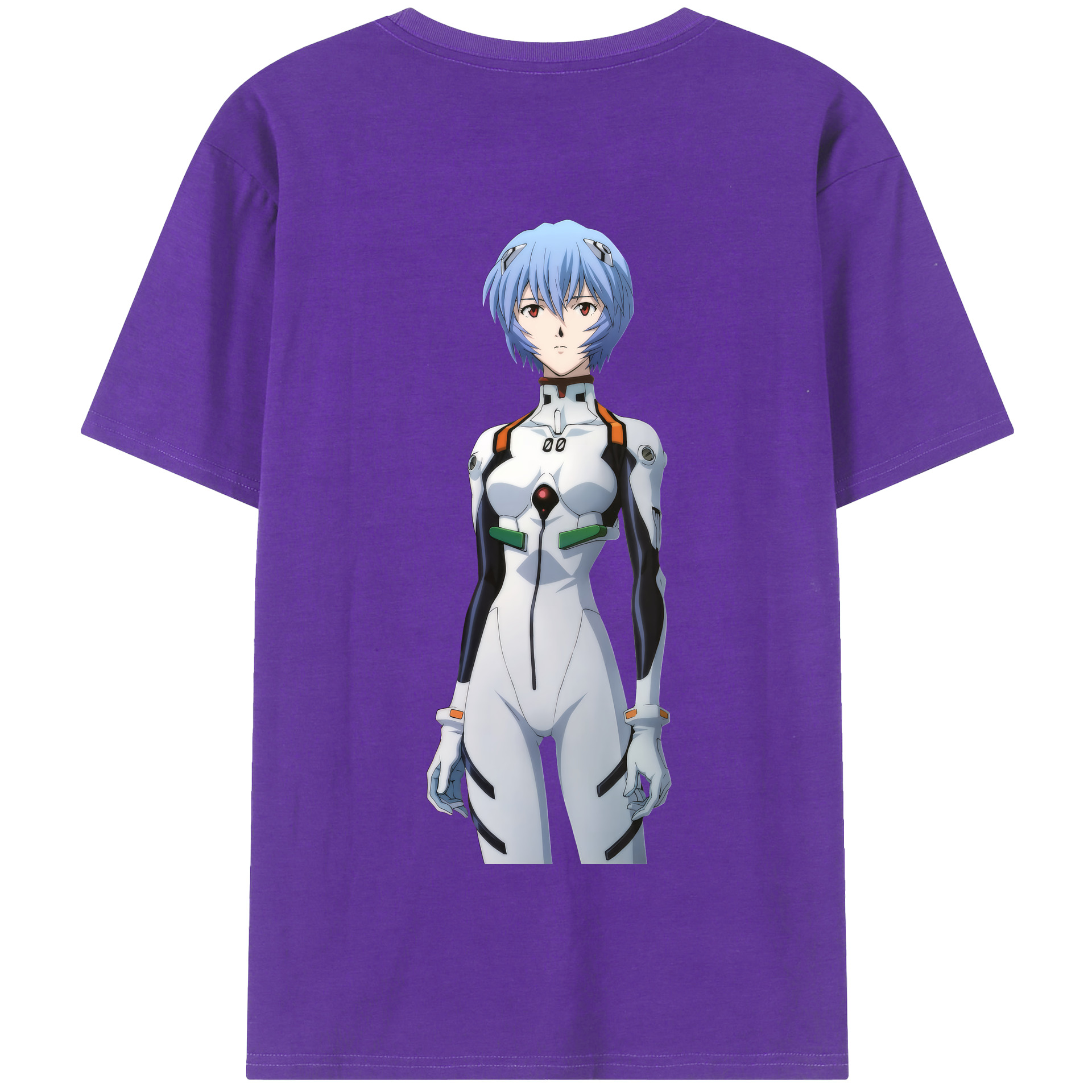 （画像用） EVA 新世紀エヴァンゲリオン 綿100％半袖Tシャツ（背面プリント）
