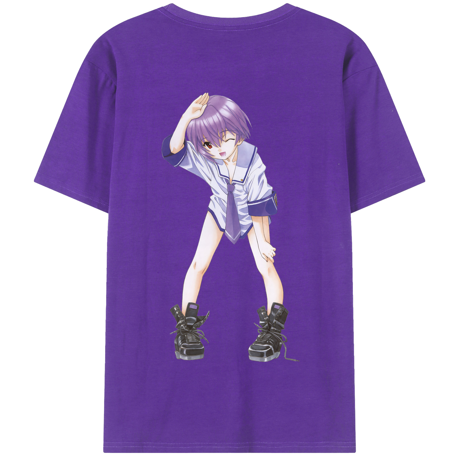 （画像用） EVA 新世紀エヴァンゲリオン 綿100％半袖Tシャツ（背面プリント）