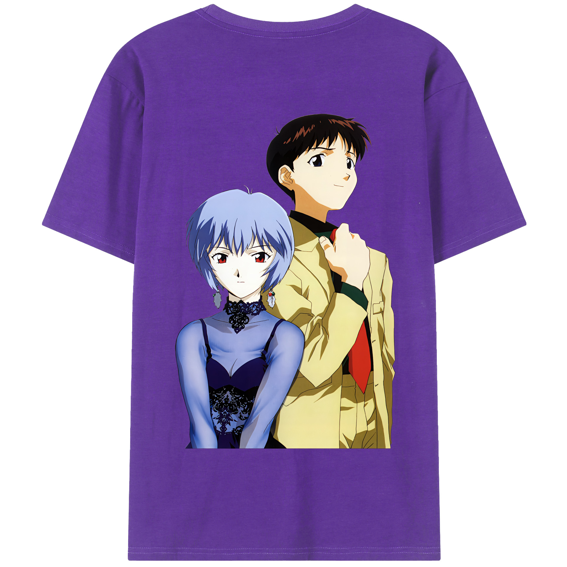 （画像用） EVA 新世紀エヴァンゲリオン 綿100％半袖Tシャツ（背面プリント）