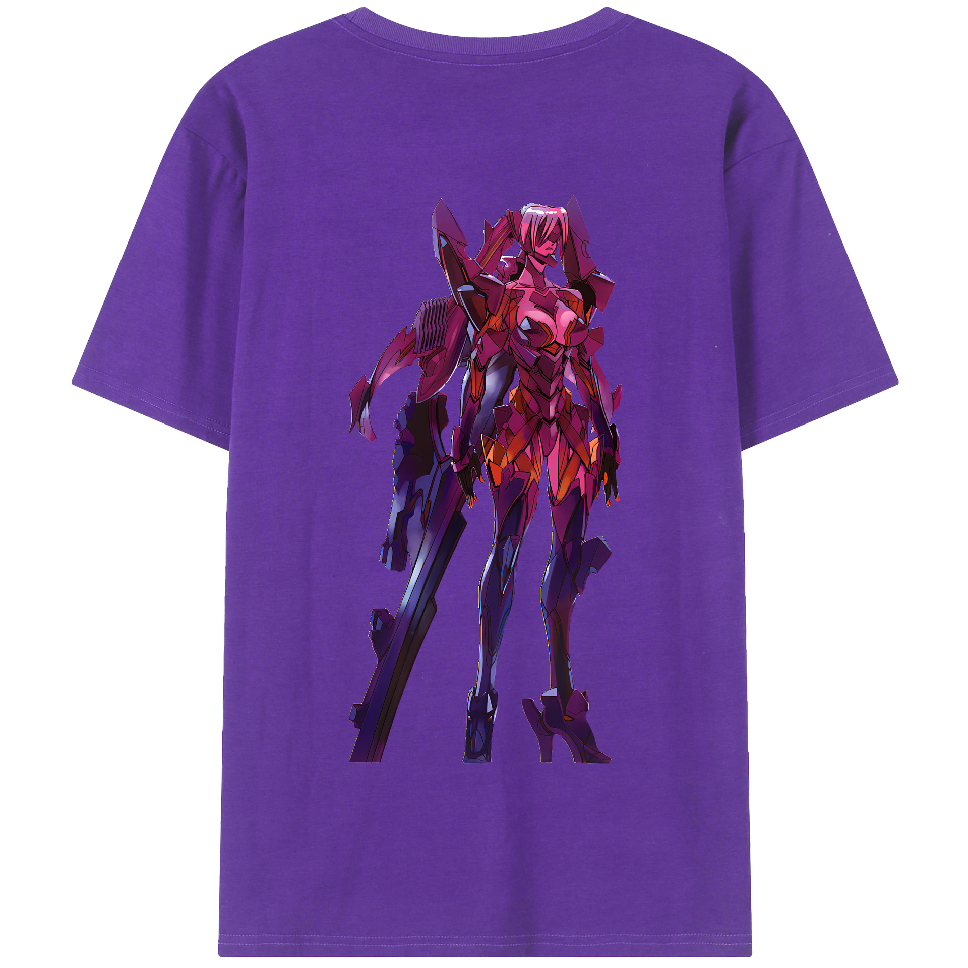 （画像用） EVA 新世紀エヴァンゲリオン 綿100％半袖Tシャツ（背面プリント）