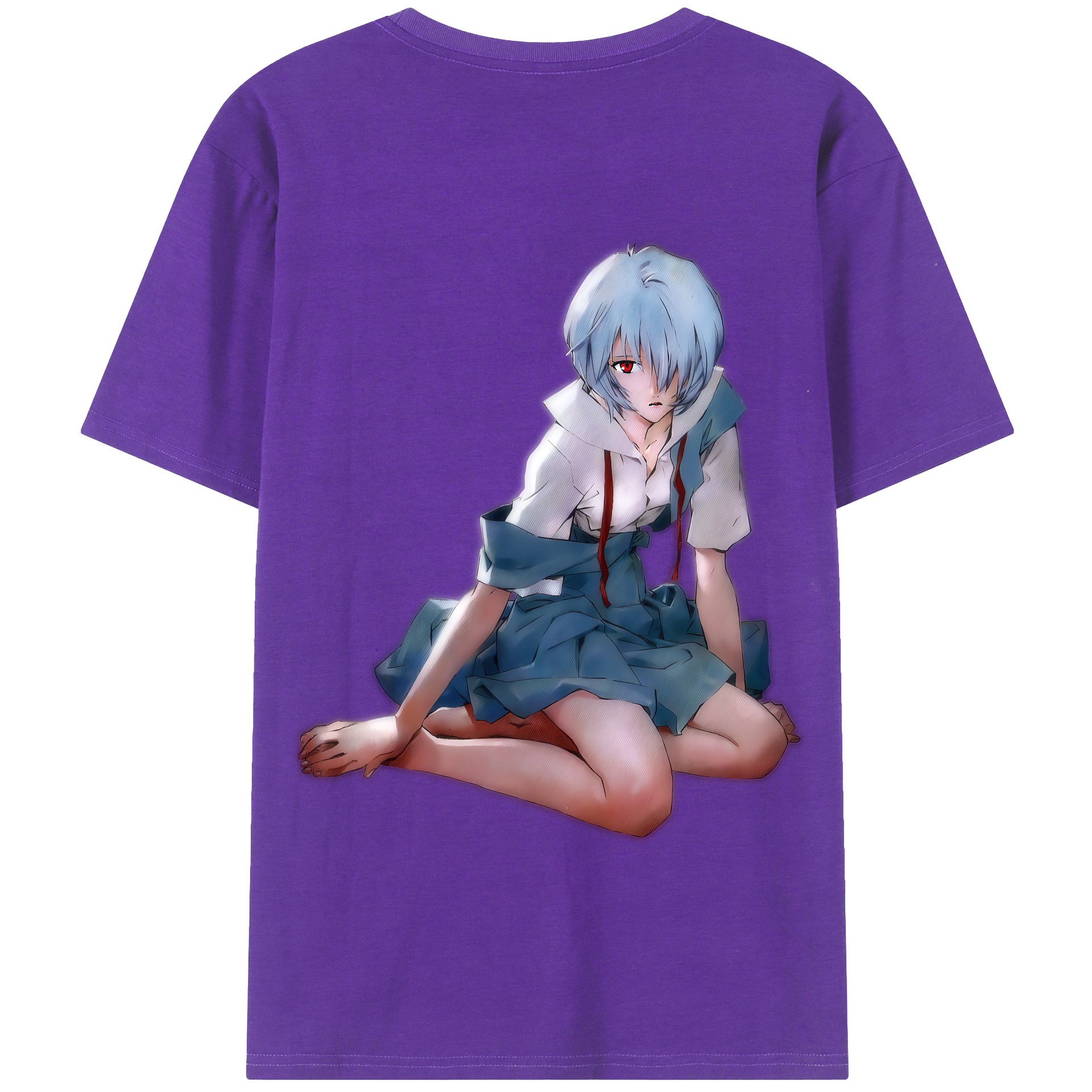 （画像用） EVA 新世紀エヴァンゲリオン 綿100％半袖Tシャツ（背面プリント）
