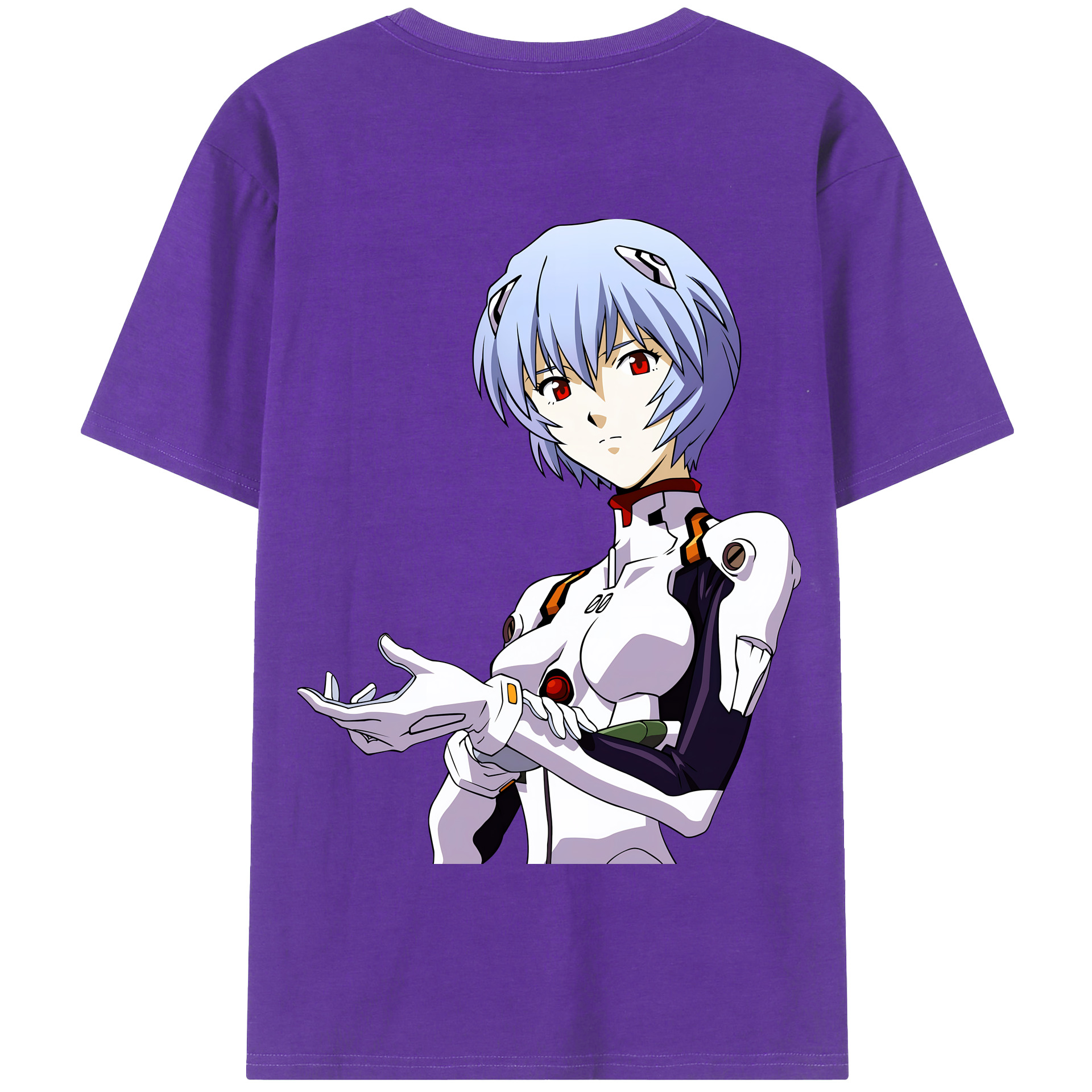 （画像用） EVA 新世紀エヴァンゲリオン 綿100％半袖Tシャツ（背面プリント）