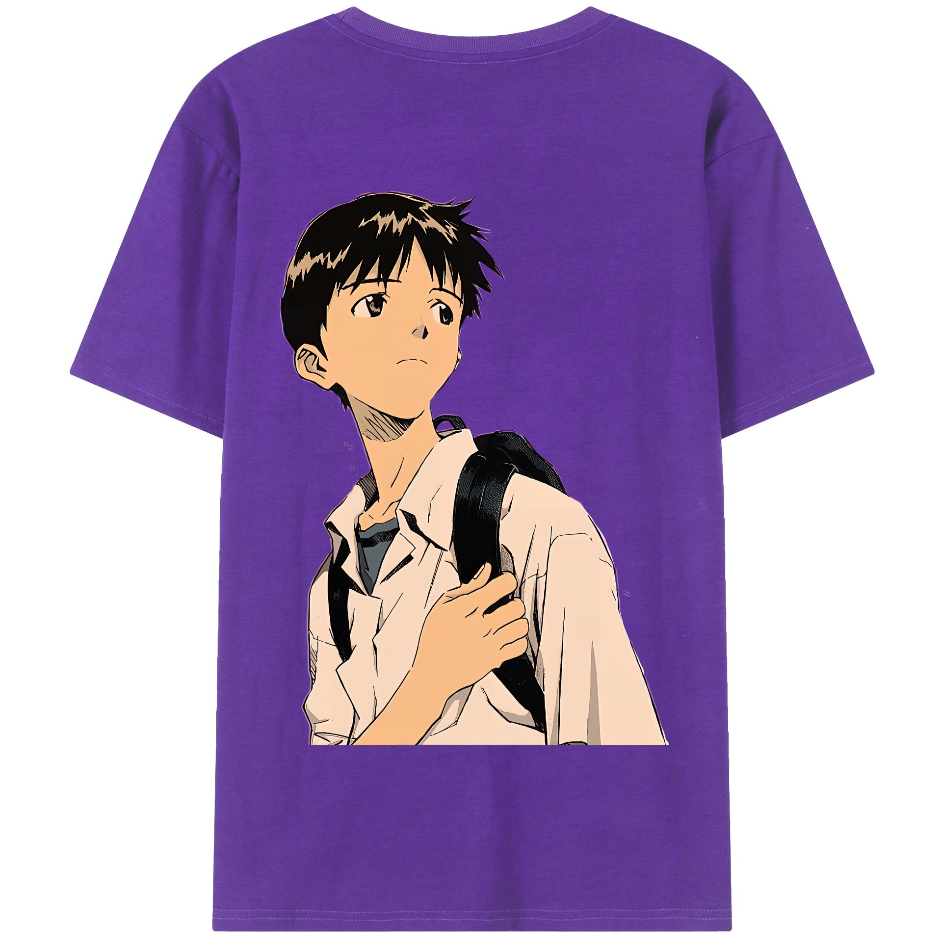 （画像用） EVA 新世紀エヴァンゲリオン 綿100％半袖Tシャツ（背面プリント）