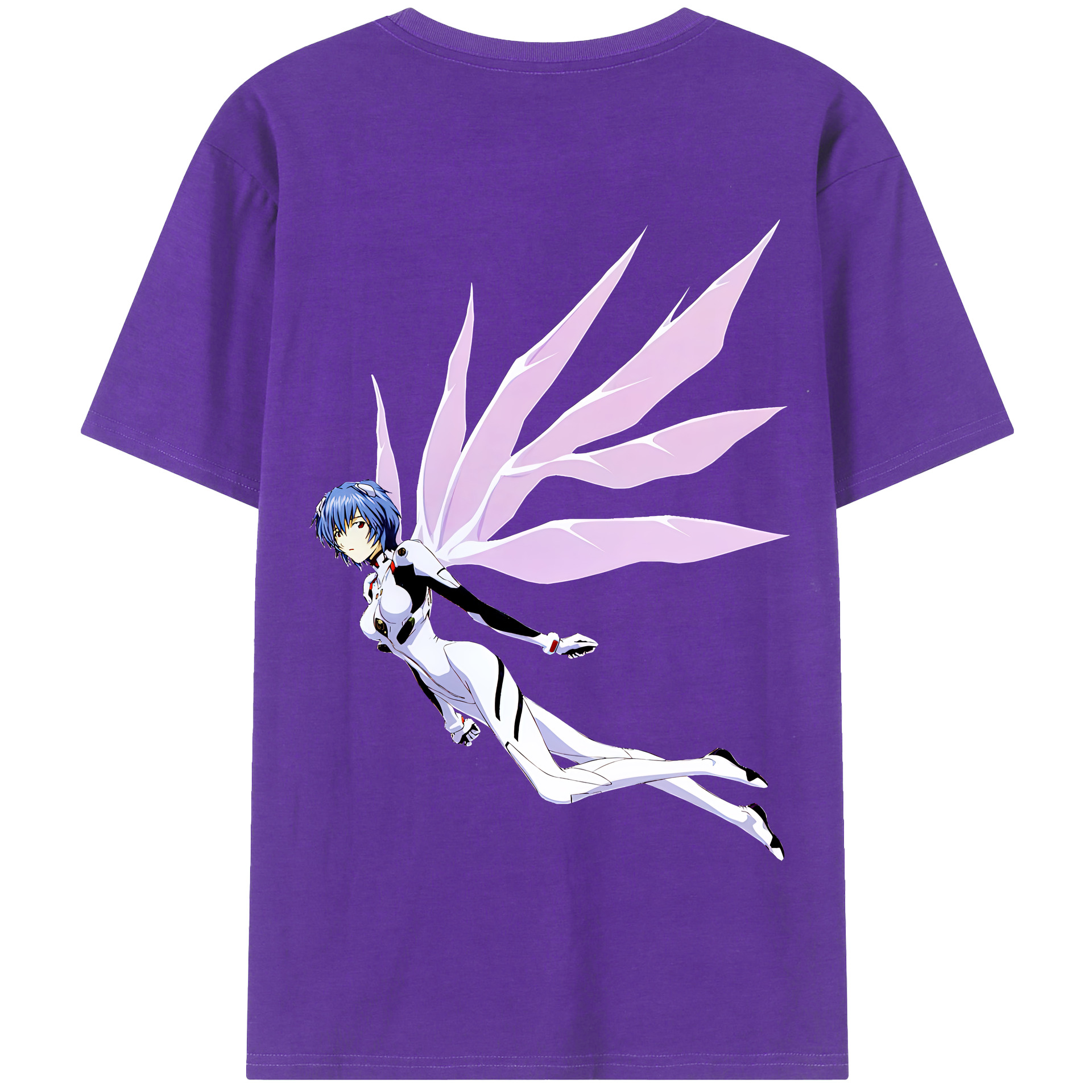 （画像用） EVA 新世紀エヴァンゲリオン 綿100％半袖Tシャツ（背面プリント）