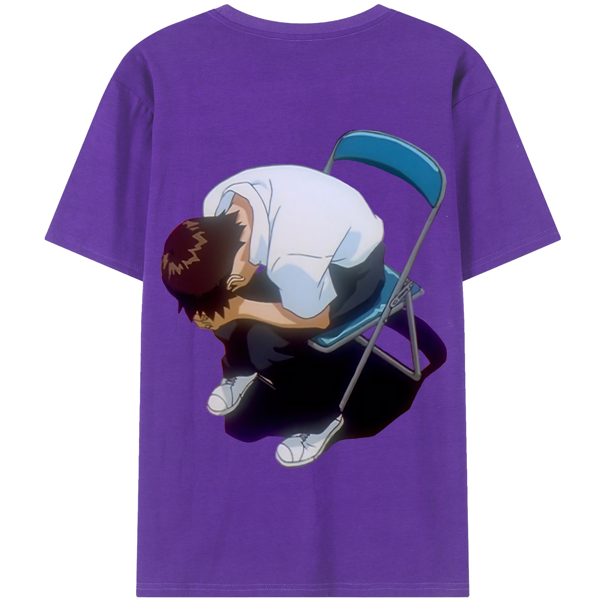 （画像用） EVA 新世紀エヴァンゲリオン 綿100％半袖Tシャツ（背面プリント）