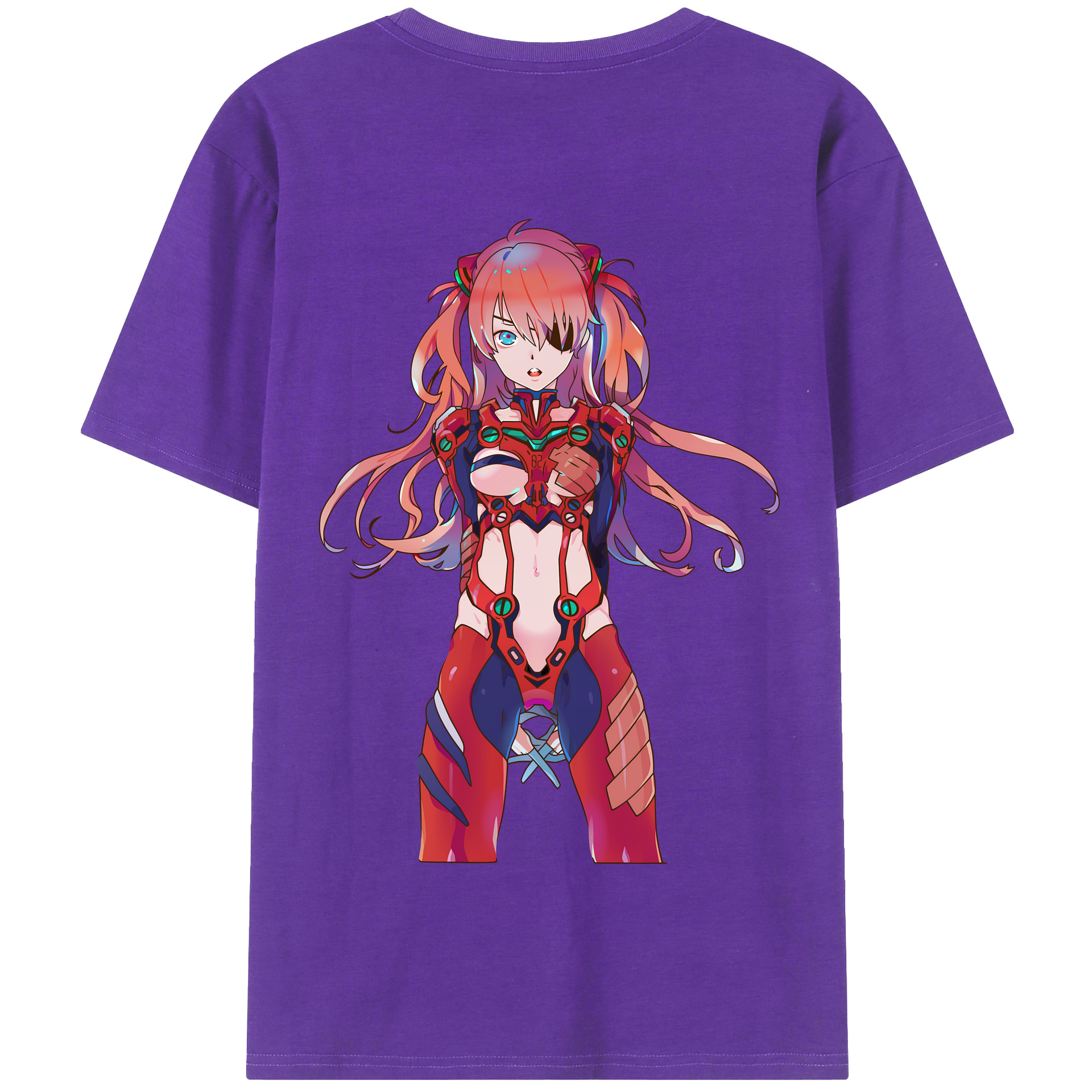 （画像用） EVA 新世紀エヴァンゲリオン 綿100％半袖Tシャツ（背面プリント）
