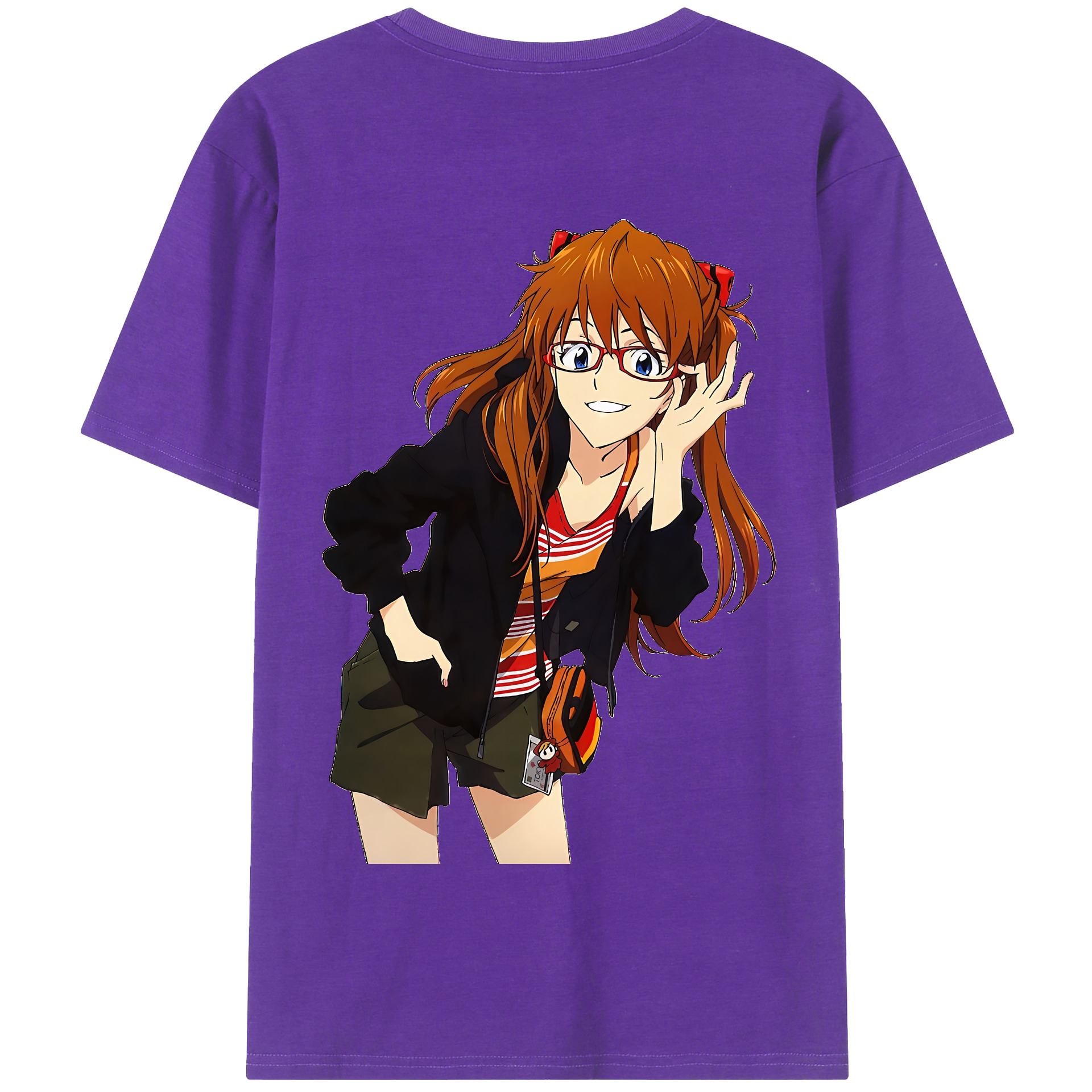 （画像用） EVA 新世紀エヴァンゲリオン 綿100％半袖Tシャツ（背面プリント）