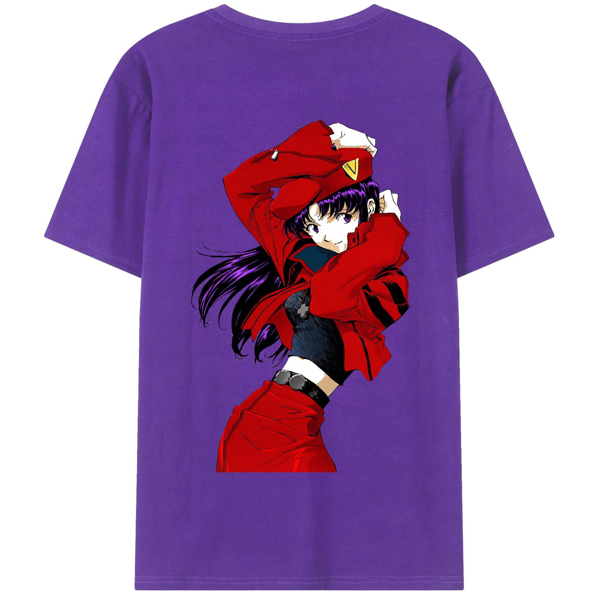 （画像用） EVA 新世紀エヴァンゲリオン 綿100％半袖Tシャツ（背面プリント）
