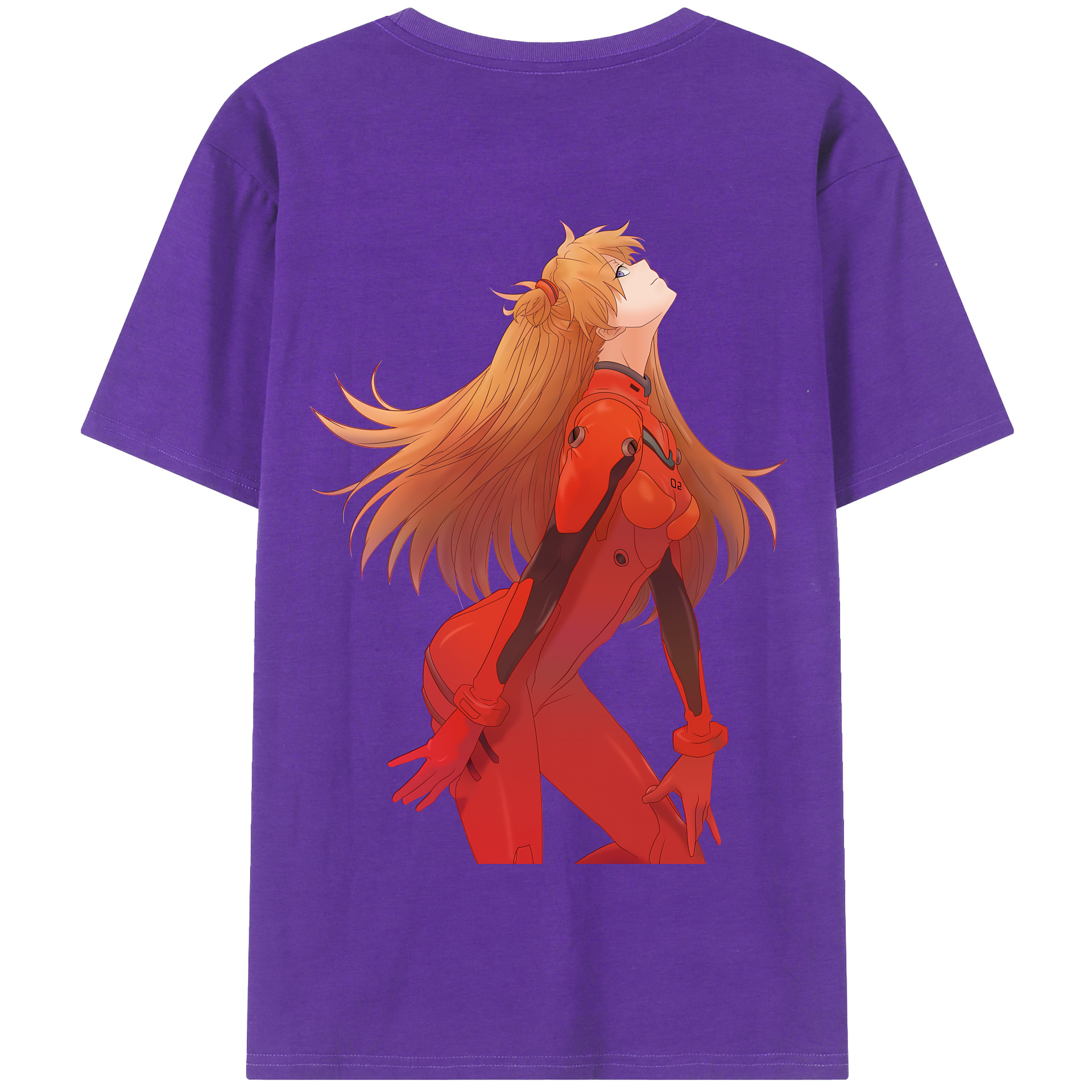 （画像用） EVA 新世紀エヴァンゲリオン 綿100％半袖Tシャツ（背面プリント）