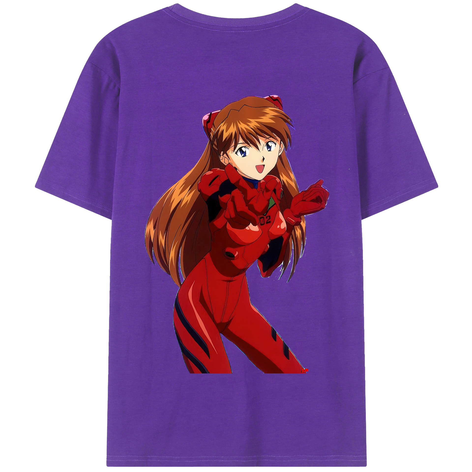 （画像用） EVA 新世紀エヴァンゲリオン 綿100％半袖Tシャツ（背面プリント）