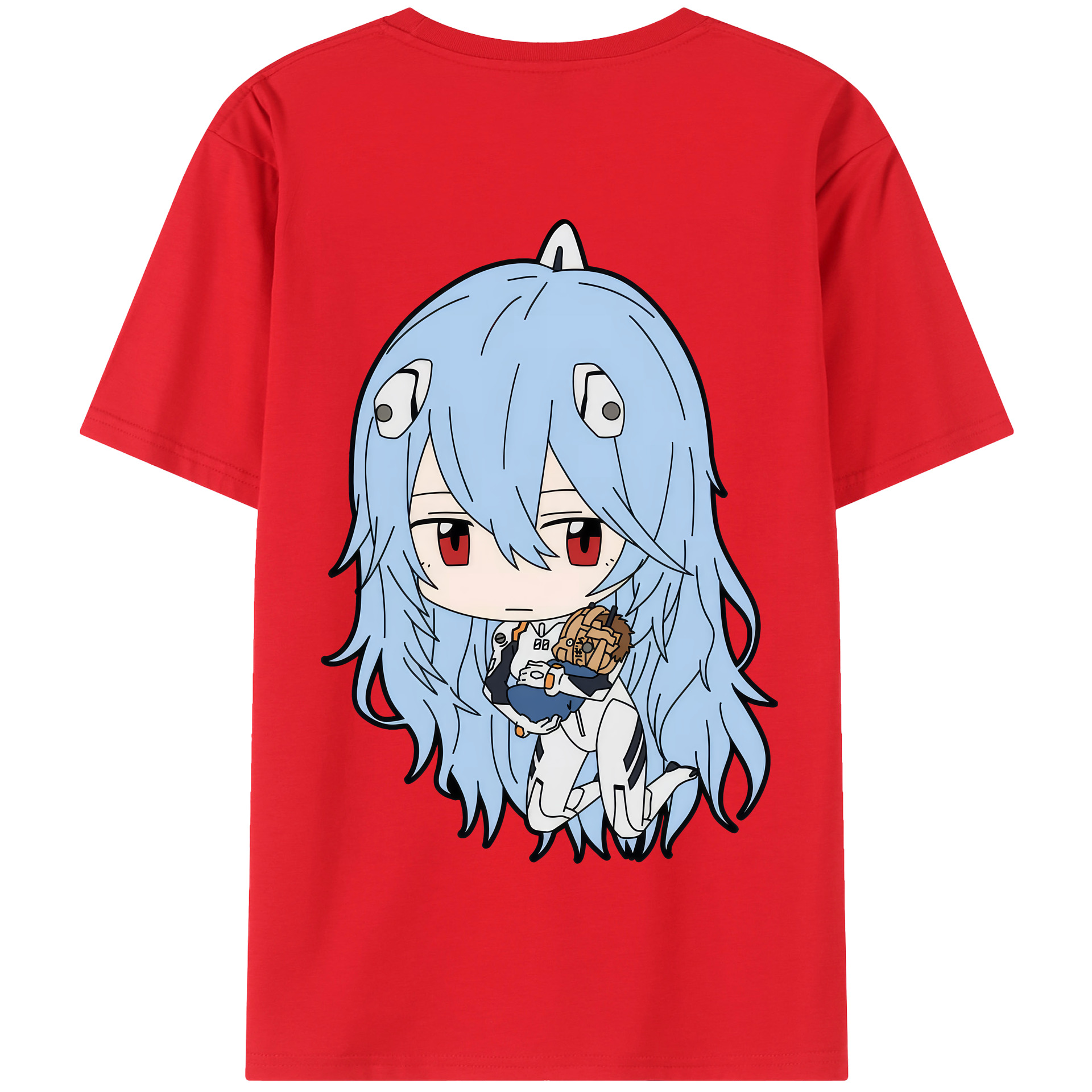 （画像用） EVA 新世紀エヴァンゲリオン 綿100％半袖Tシャツ（背面プリント）