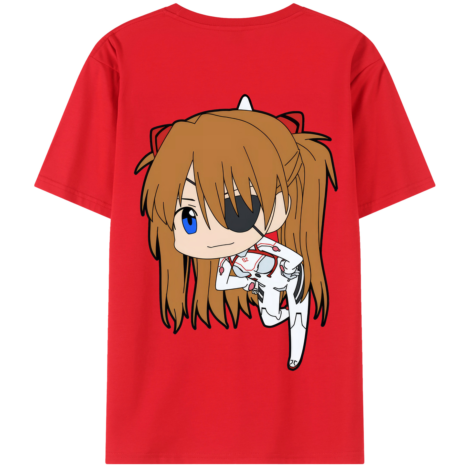 （画像用） EVA 新世紀エヴァンゲリオン 綿100％半袖Tシャツ（背面プリント）