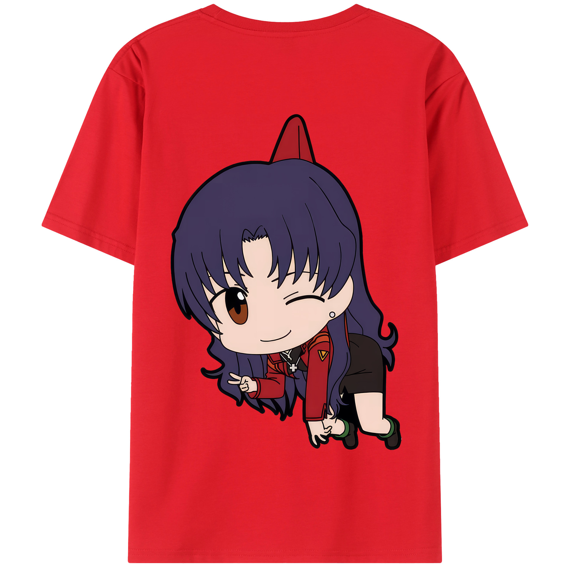（画像用） EVA 新世紀エヴァンゲリオン 綿100％半袖Tシャツ（背面プリント）