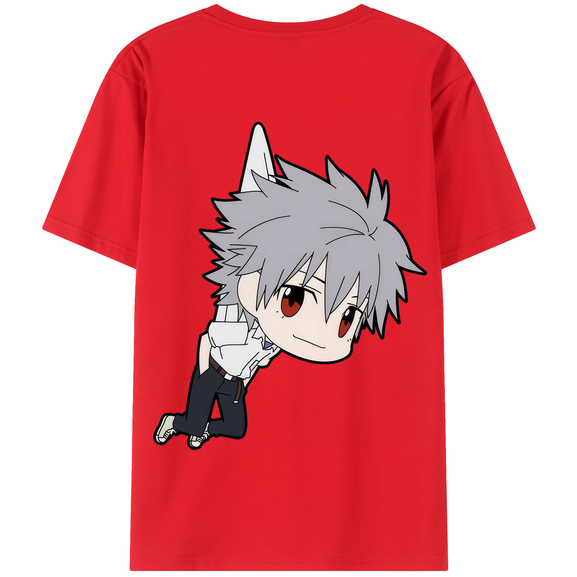（画像用） EVA 新世紀エヴァンゲリオン 綿100％半袖Tシャツ（背面プリント）