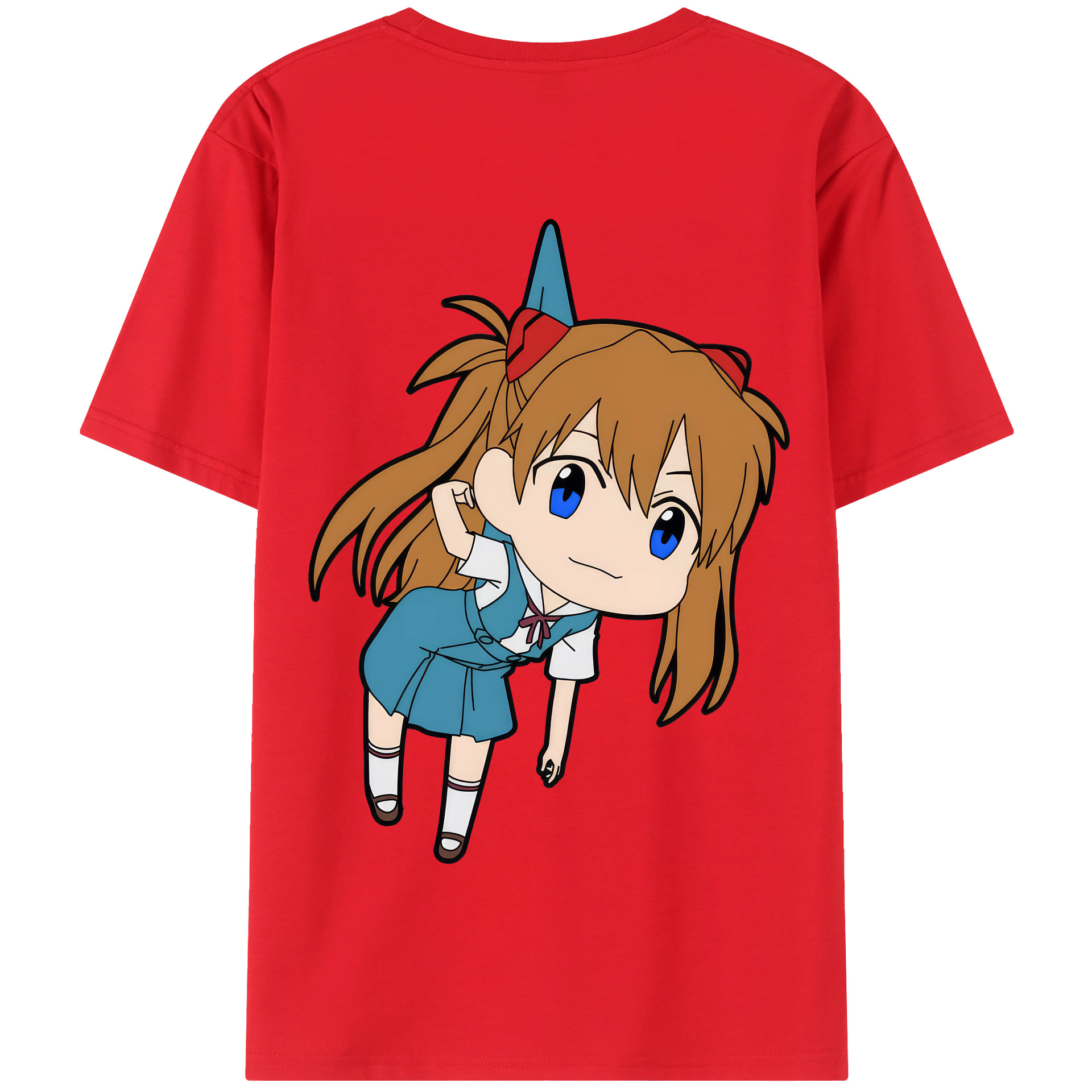 （画像用） EVA 新世紀エヴァンゲリオン 綿100％半袖Tシャツ（背面プリント）