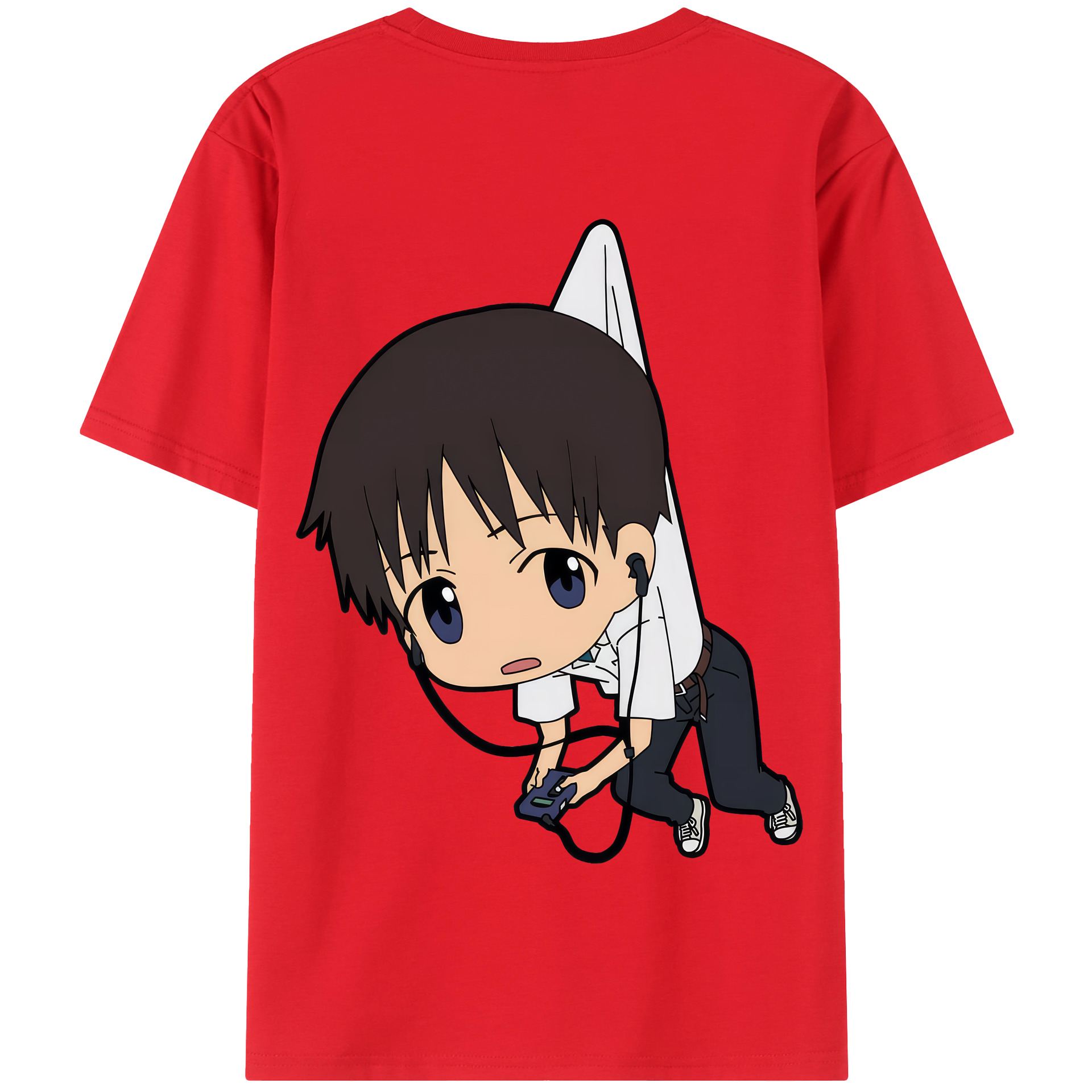（画像用） EVA 新世紀エヴァンゲリオン 綿100％半袖Tシャツ（背面プリント）