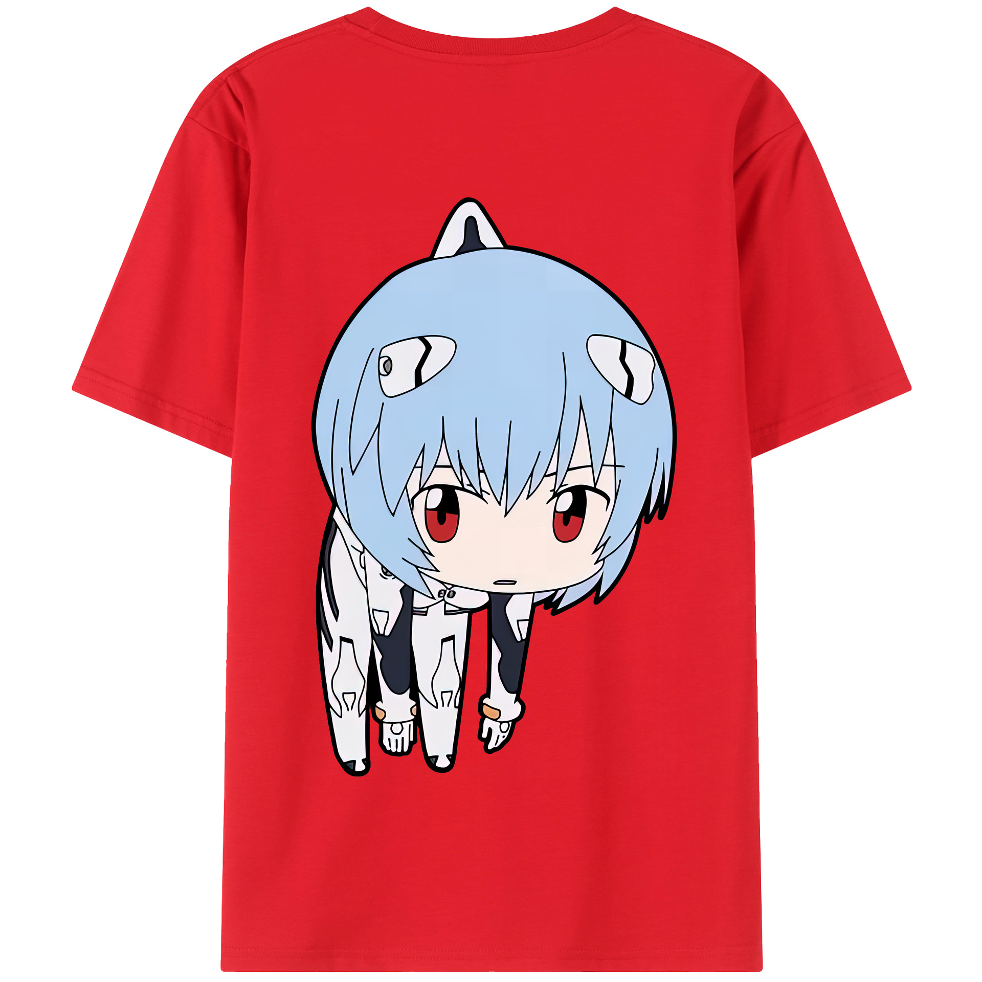 （画像用） EVA 新世紀エヴァンゲリオン 綿100％半袖Tシャツ（背面プリント）