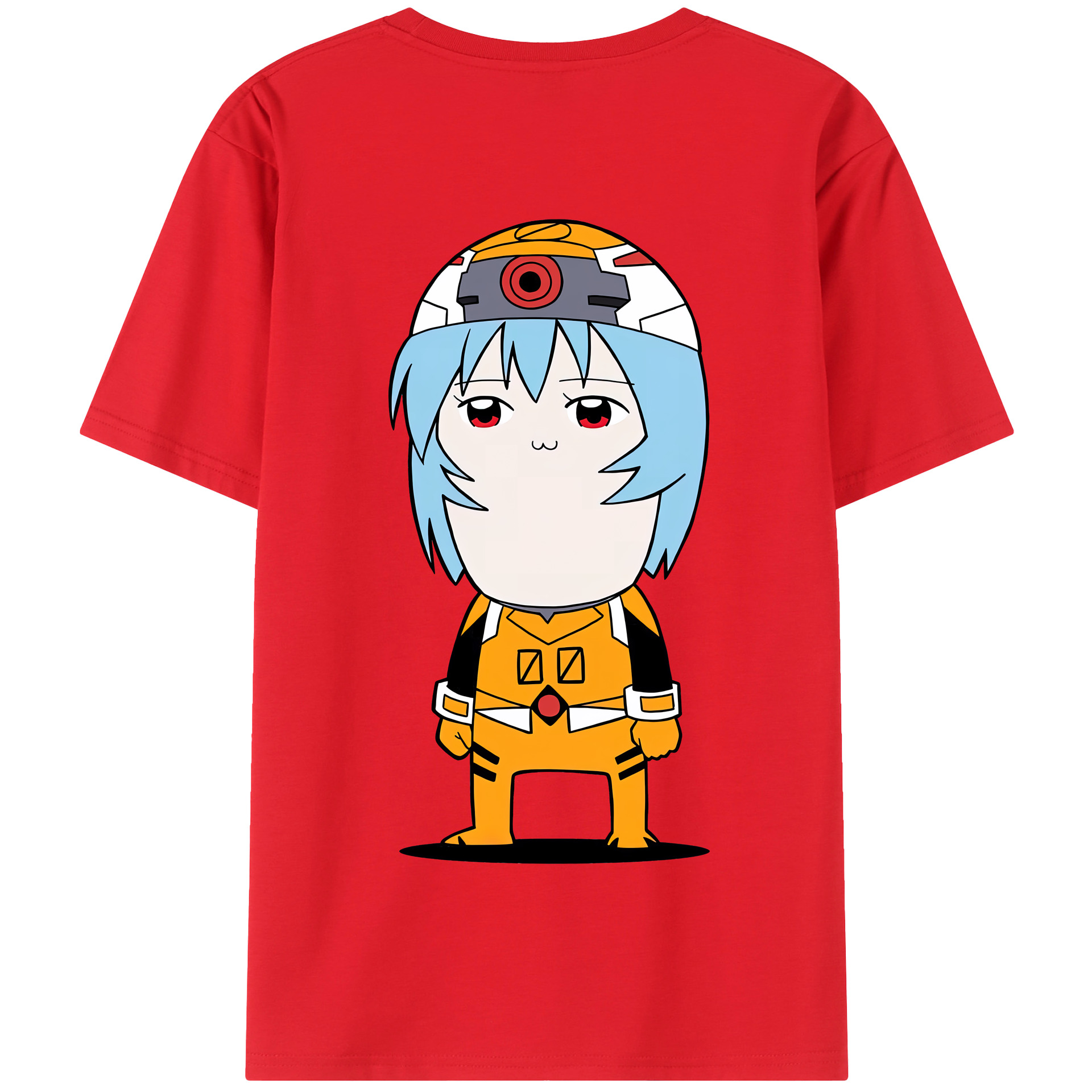 （画像用） EVA 新世紀エヴァンゲリオン 綿100％半袖Tシャツ（背面プリント）