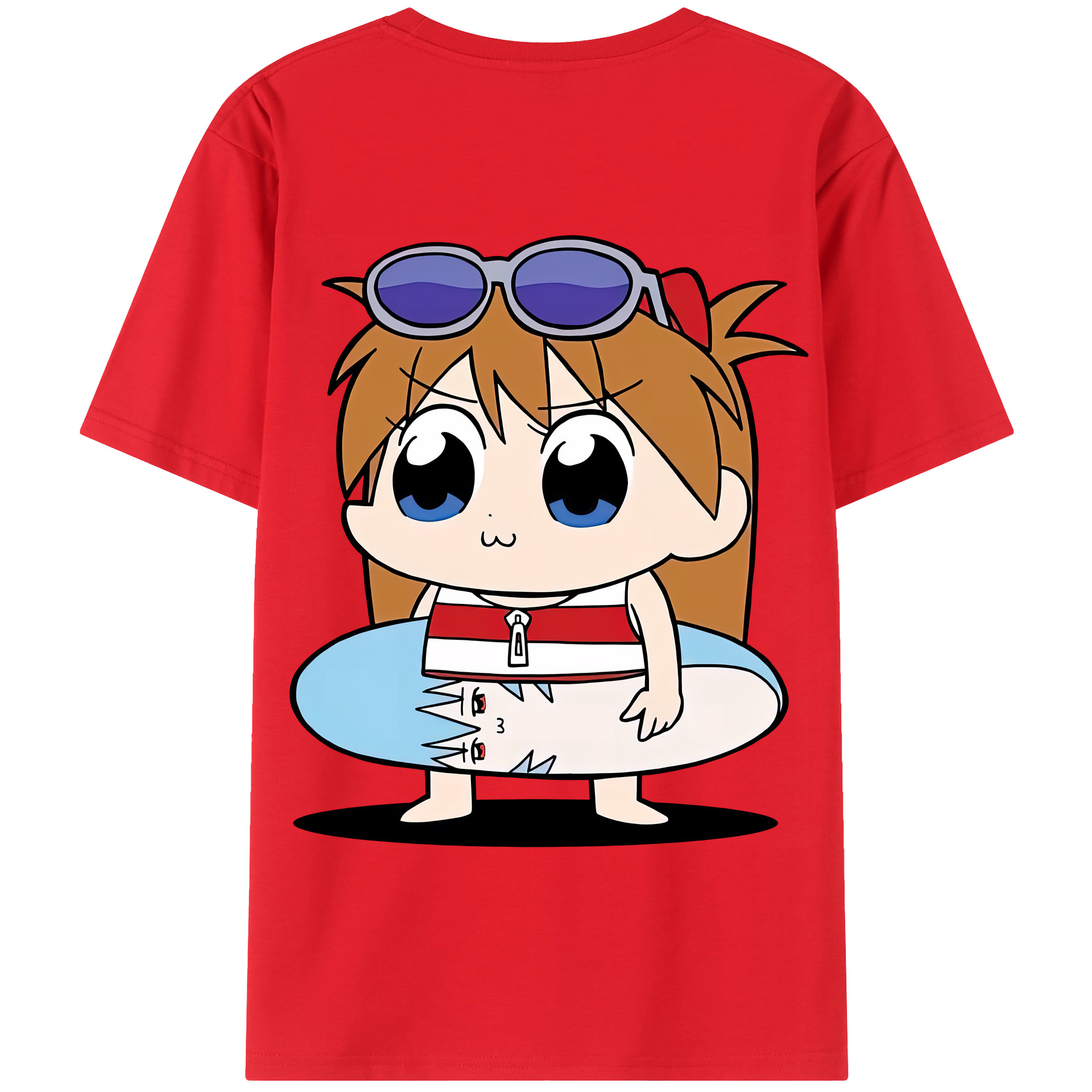 （画像用） EVA 新世紀エヴァンゲリオン 綿100％半袖Tシャツ（背面プリント）