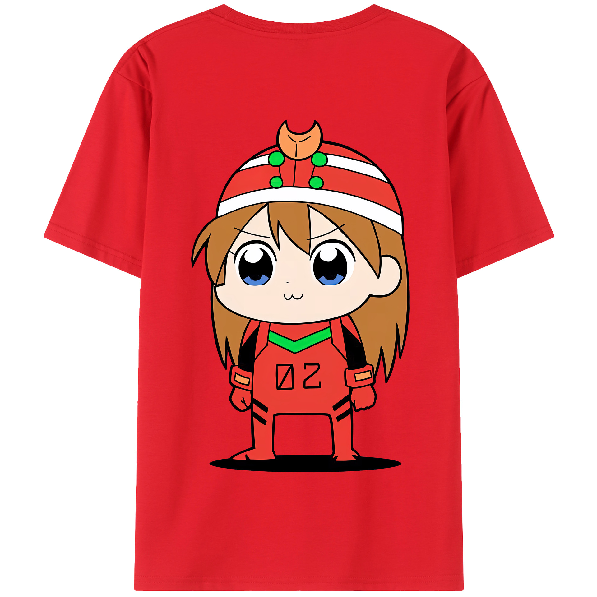 （画像用） EVA 新世紀エヴァンゲリオン 綿100％半袖Tシャツ（背面プリント）
