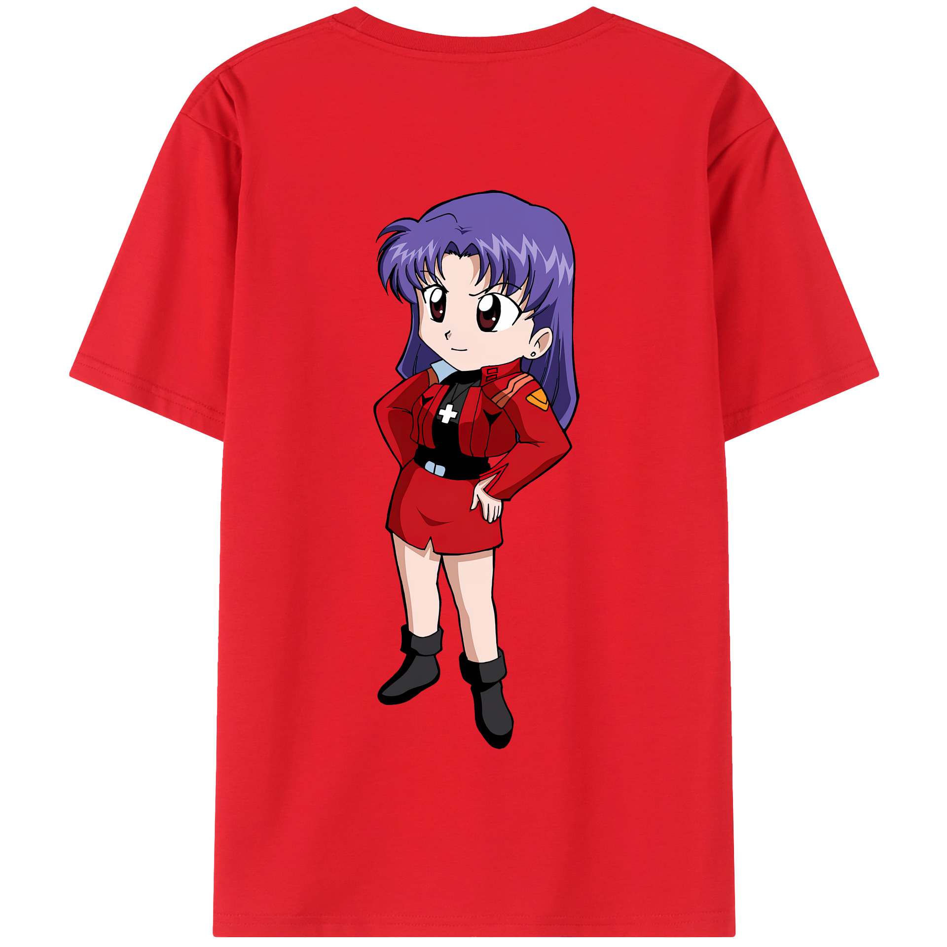 （画像用） EVA 新世紀エヴァンゲリオン 綿100％半袖Tシャツ（背面プリント）