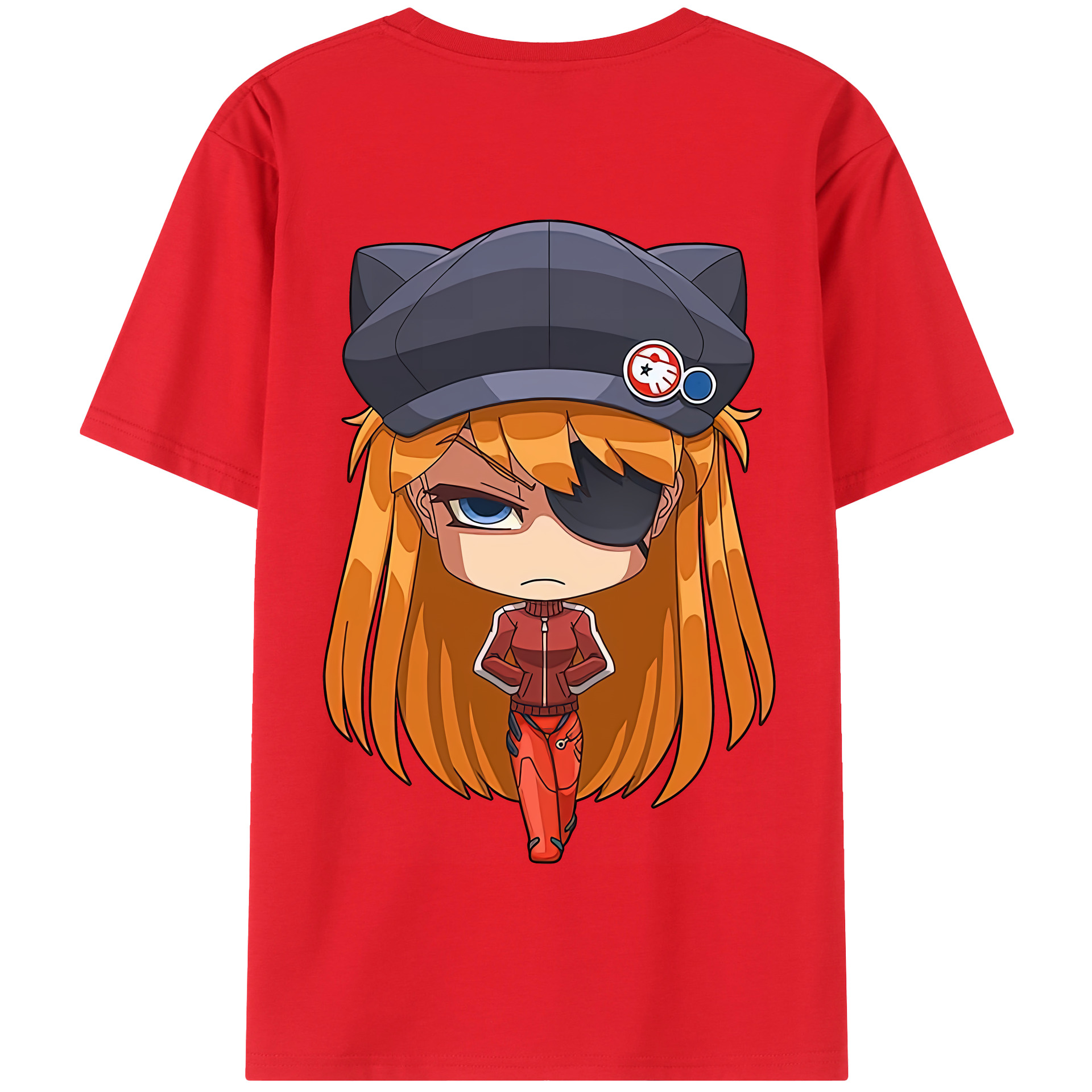 （画像用） EVA 新世紀エヴァンゲリオン 綿100％半袖Tシャツ（背面プリント）