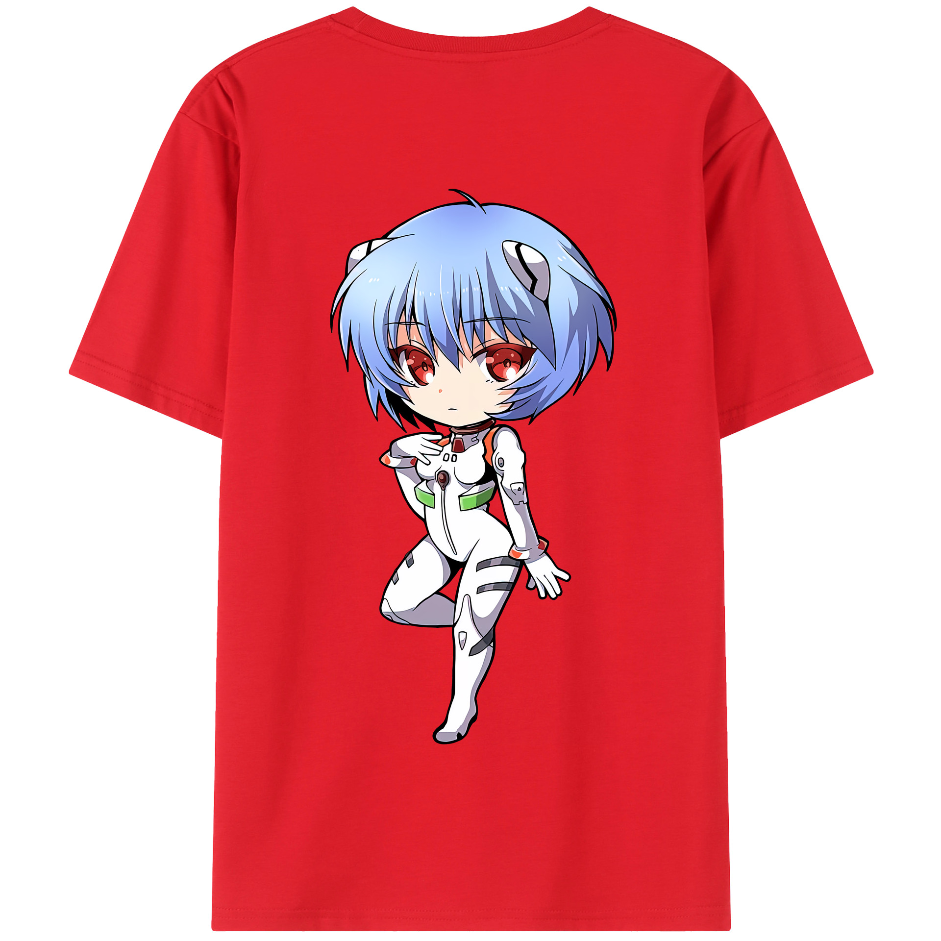 （画像用） EVA 新世紀エヴァンゲリオン 綿100％半袖Tシャツ（背面プリント）