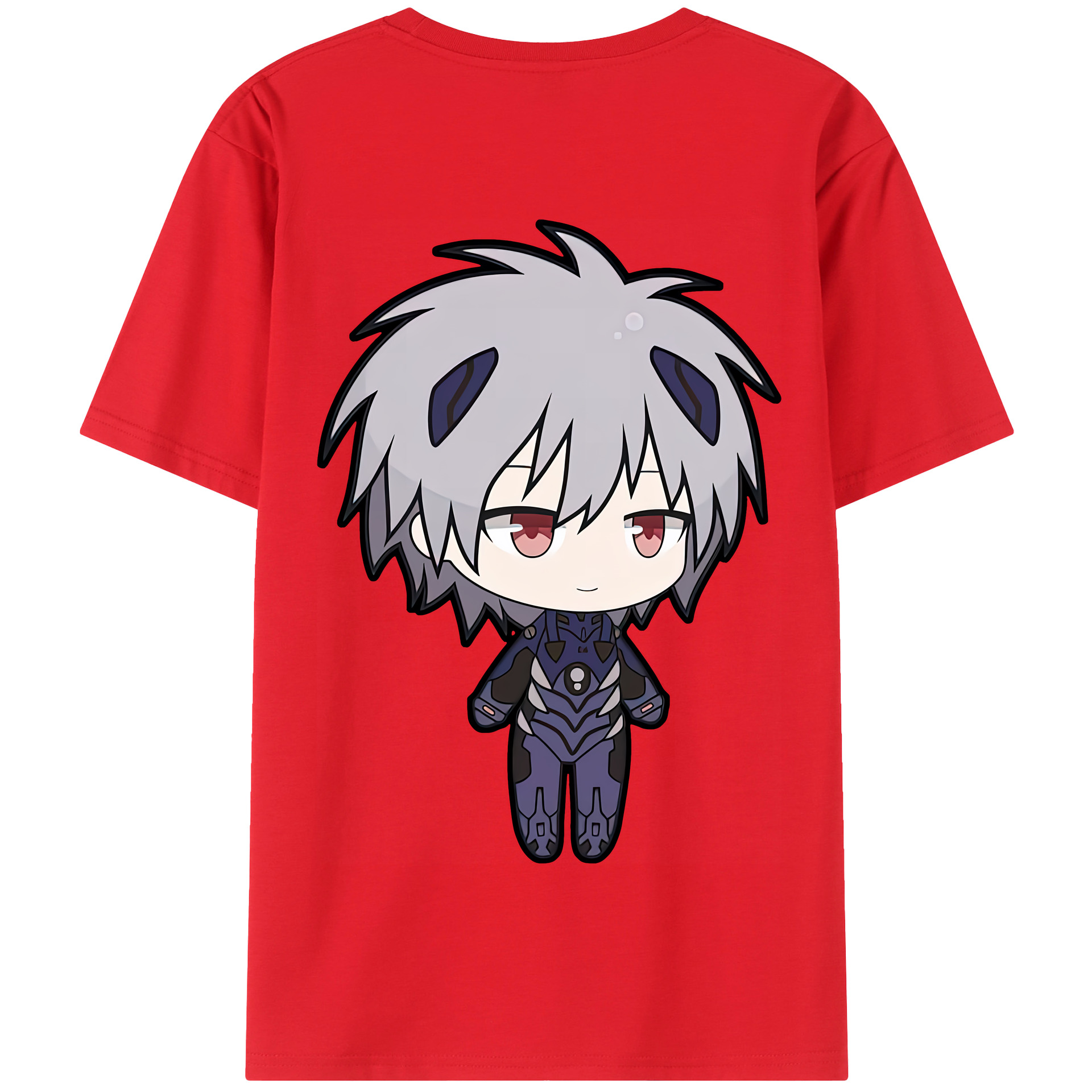 （画像用） EVA 新世紀エヴァンゲリオン 綿100％半袖Tシャツ（背面プリント）