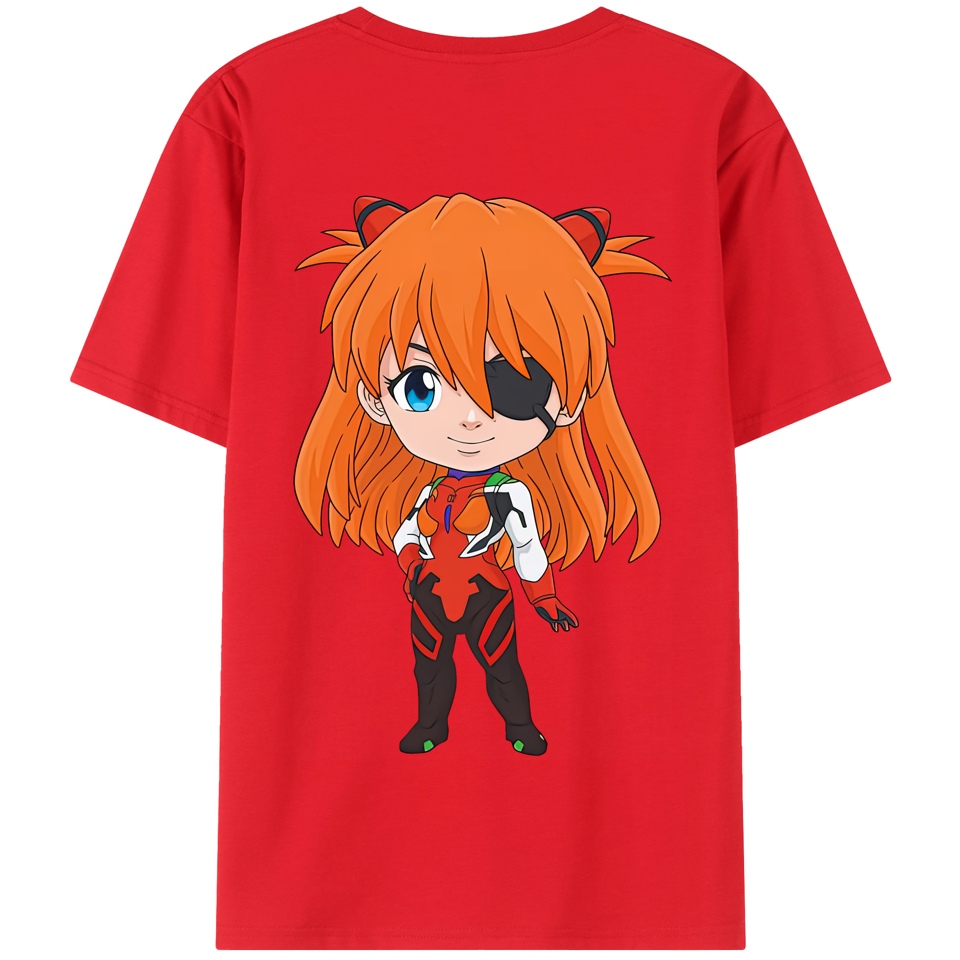 （画像用） EVA 新世紀エヴァンゲリオン 綿100％半袖Tシャツ（背面プリント）
