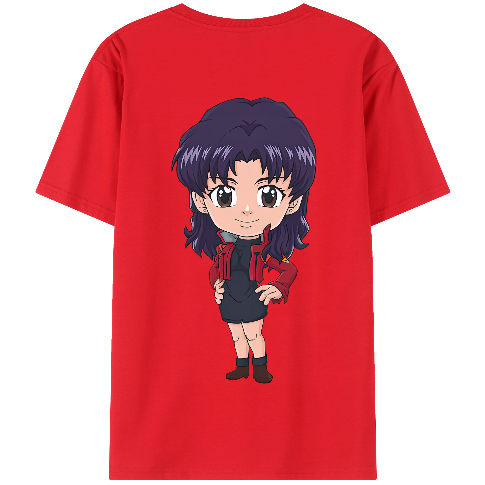 （画像用） EVA 新世紀エヴァンゲリオン 綿100％半袖Tシャツ（背面プリント）