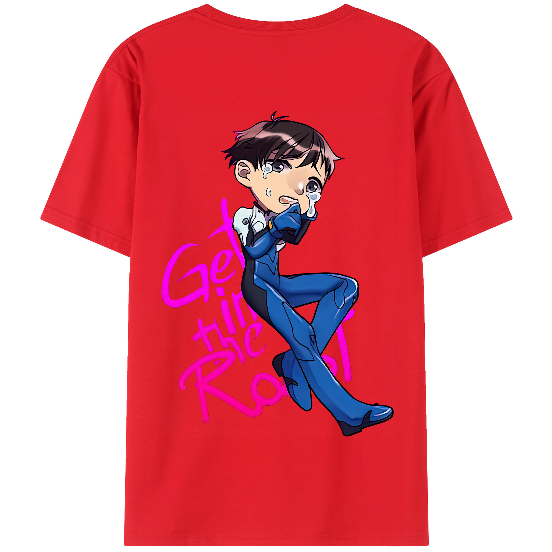 （画像用） EVA 新世紀エヴァンゲリオン 綿100％半袖Tシャツ（背面プリント）