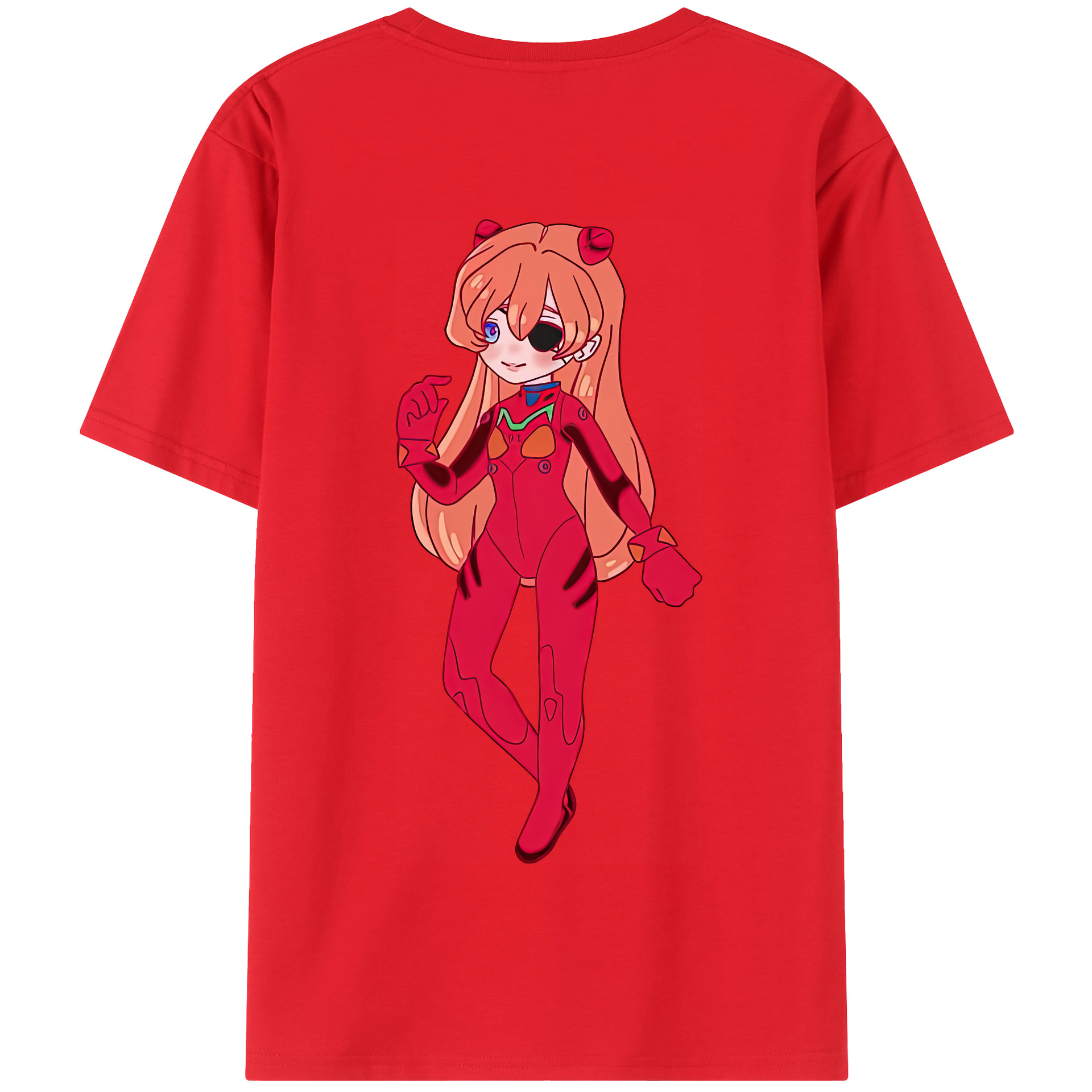 （画像用） EVA 新世紀エヴァンゲリオン 綿100％半袖Tシャツ（背面プリント）