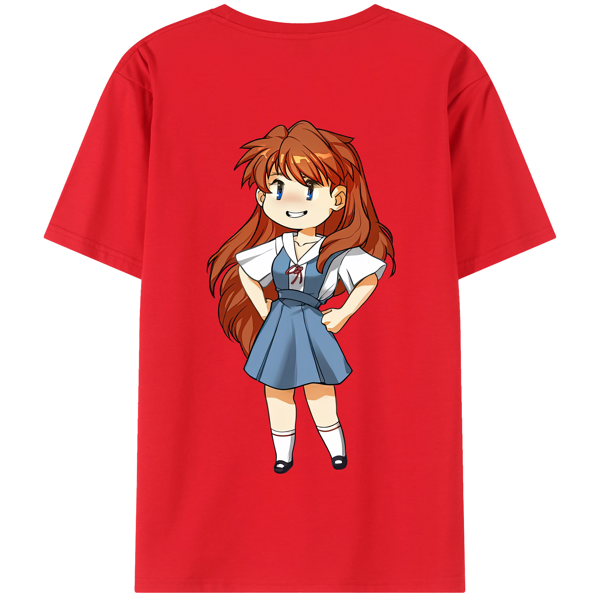 （画像用） EVA 新世紀エヴァンゲリオン 綿100％半袖Tシャツ（背面プリント）