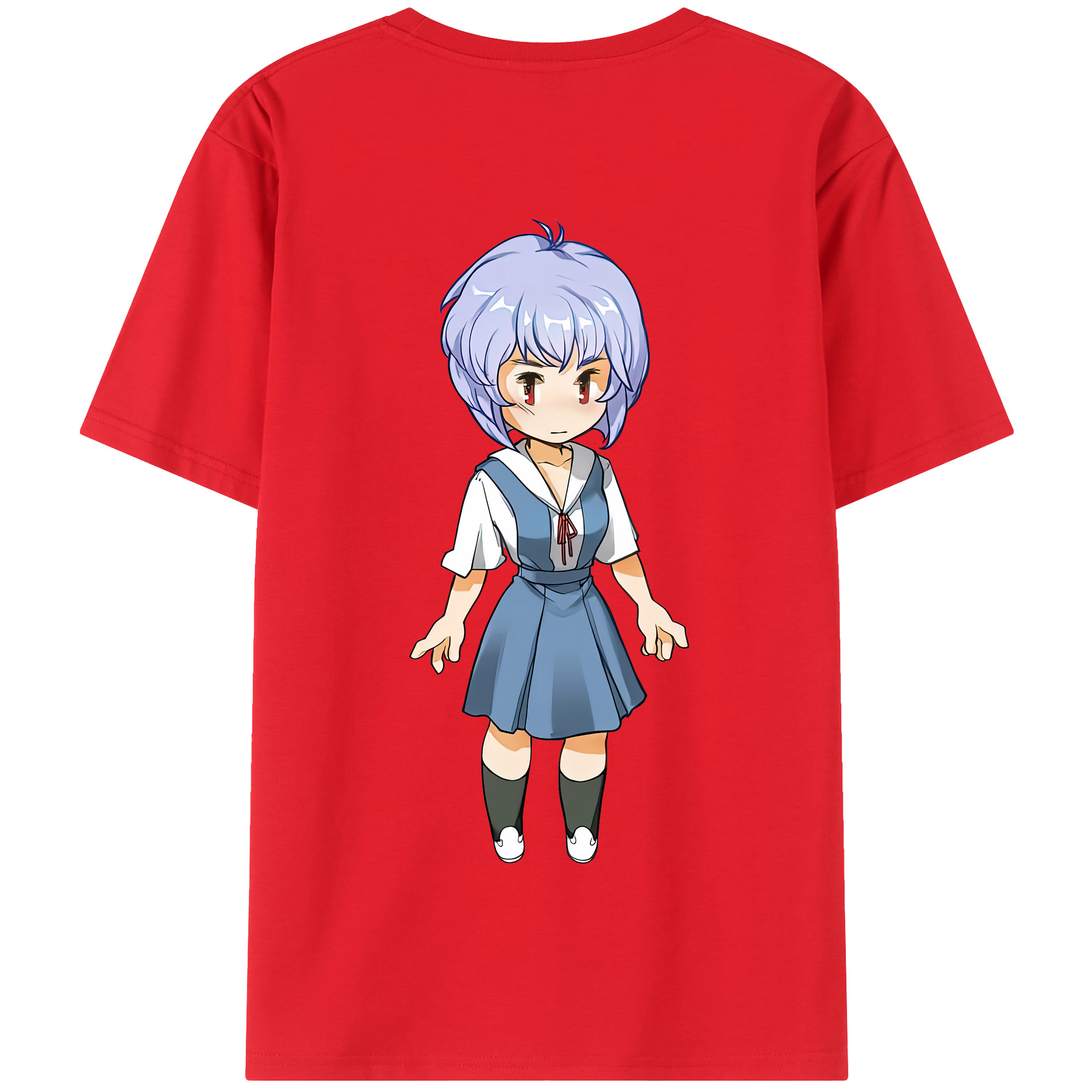 （画像用） EVA 新世紀エヴァンゲリオン 綿100％半袖Tシャツ（背面プリント）