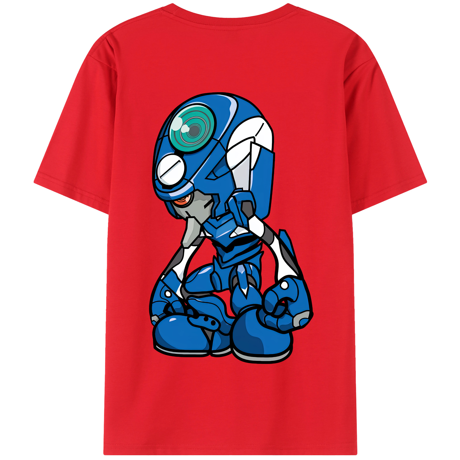 （画像用） EVA 新世紀エヴァンゲリオン 綿100％半袖Tシャツ（背面プリント）