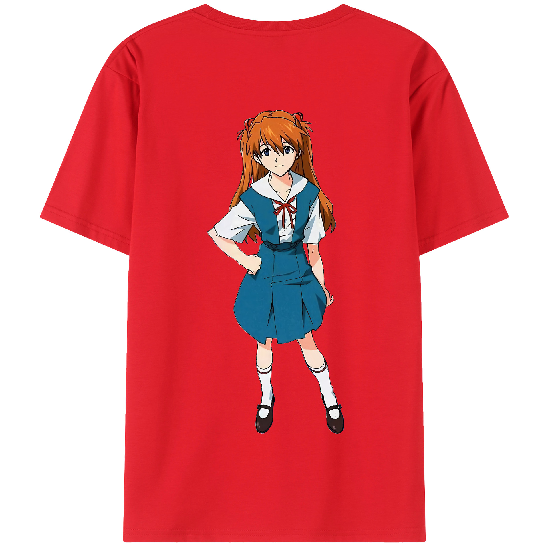 （画像用） EVA 新世紀エヴァンゲリオン 綿100％半袖Tシャツ（背面プリント）