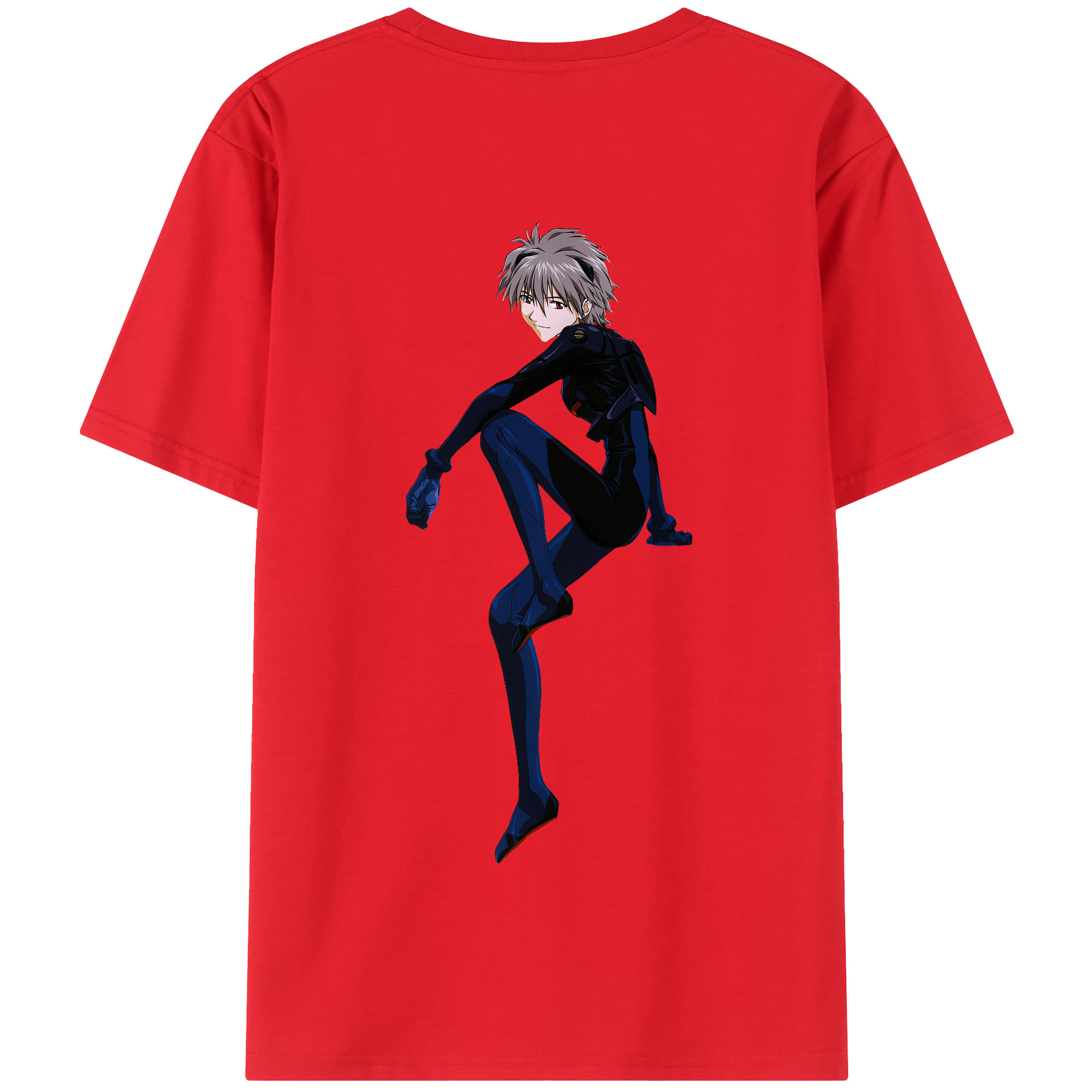 （画像用） EVA 新世紀エヴァンゲリオン 綿100％半袖Tシャツ（背面プリント）