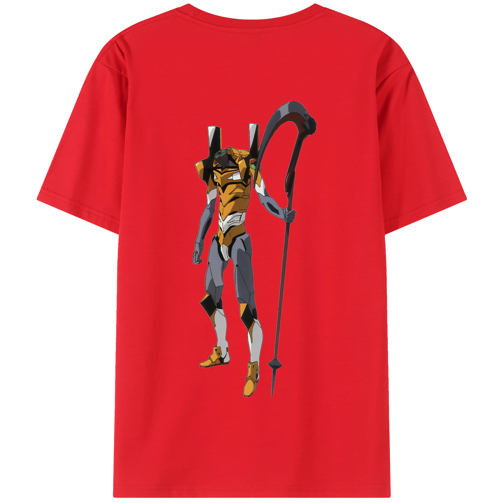 （画像用） EVA 新世紀エヴァンゲリオン 綿100％半袖Tシャツ（背面プリント）