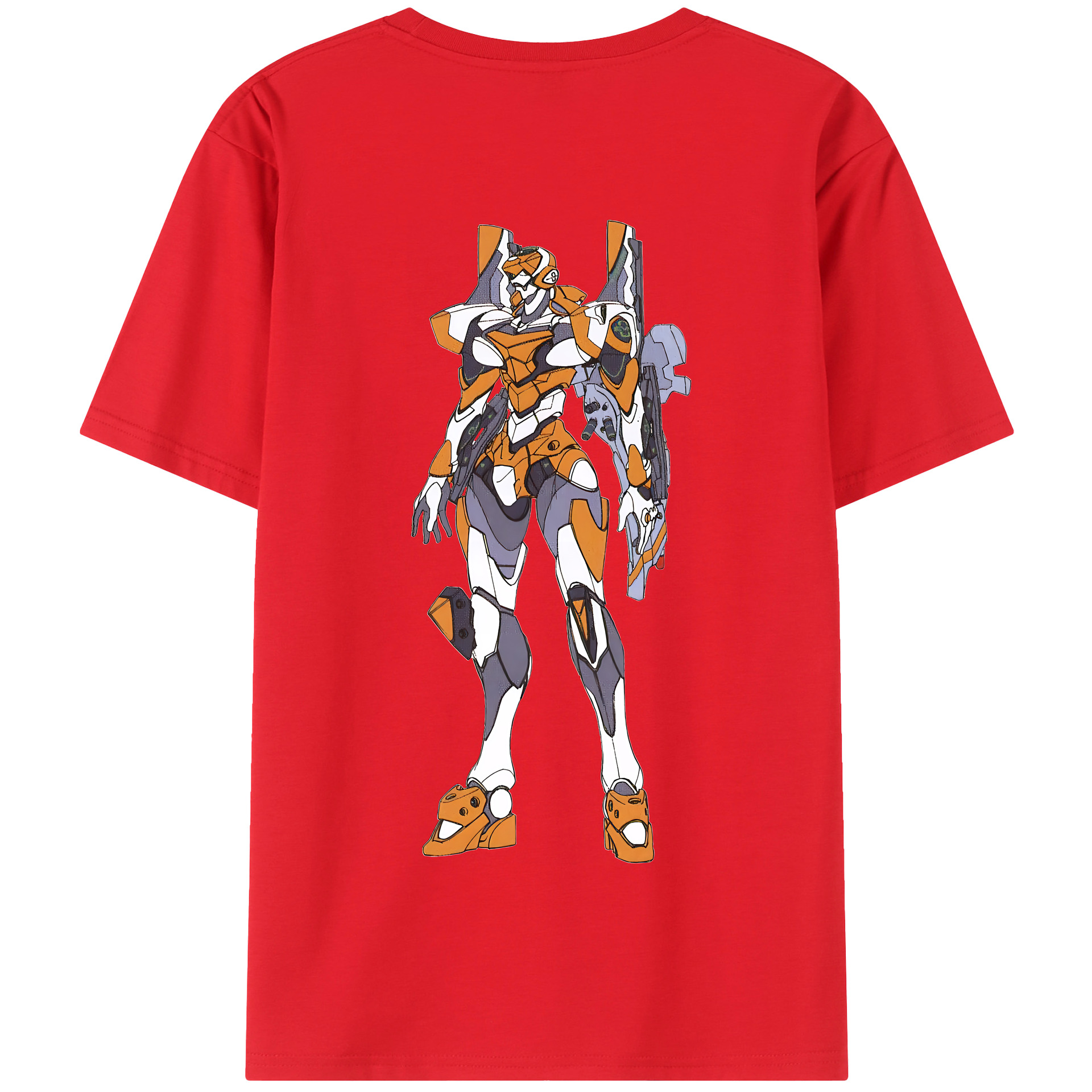 （画像用） EVA 新世紀エヴァンゲリオン 綿100％半袖Tシャツ（背面プリント）