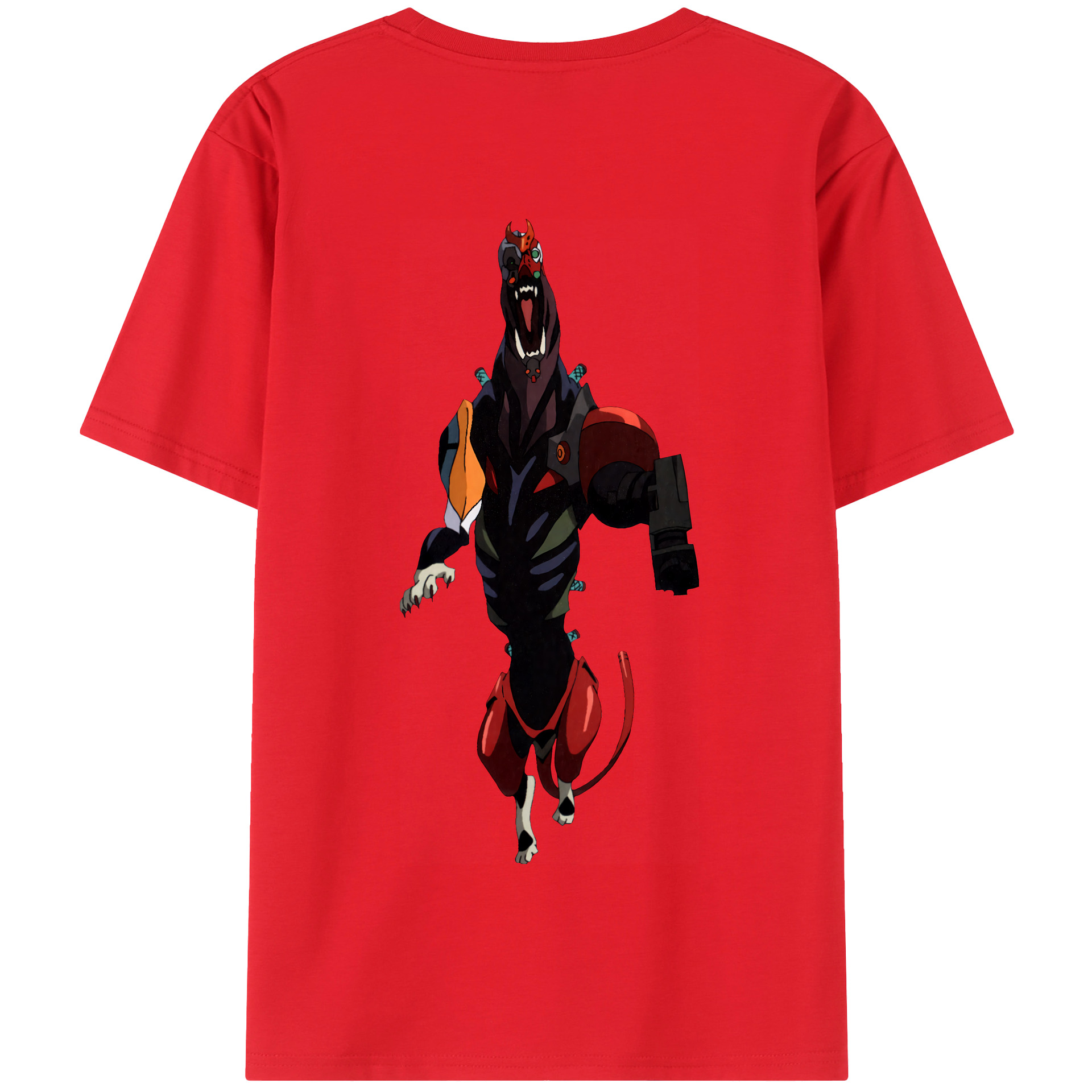 （画像用） EVA 新世紀エヴァンゲリオン 綿100％半袖Tシャツ（背面プリント）